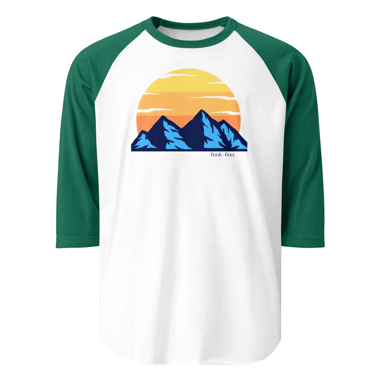 blu mountains | baseball tee - f u n k + f i n a