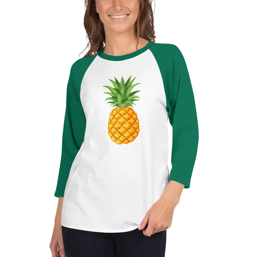 pineapple | baseball tee