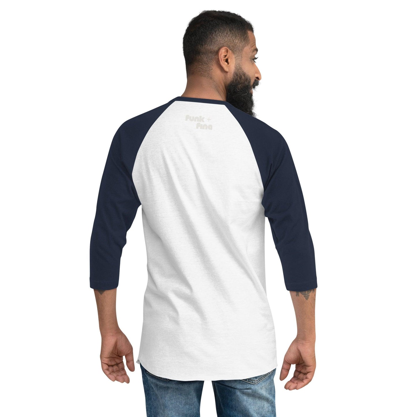 curvy rainbow | baseball tee - f u n k + f i n a