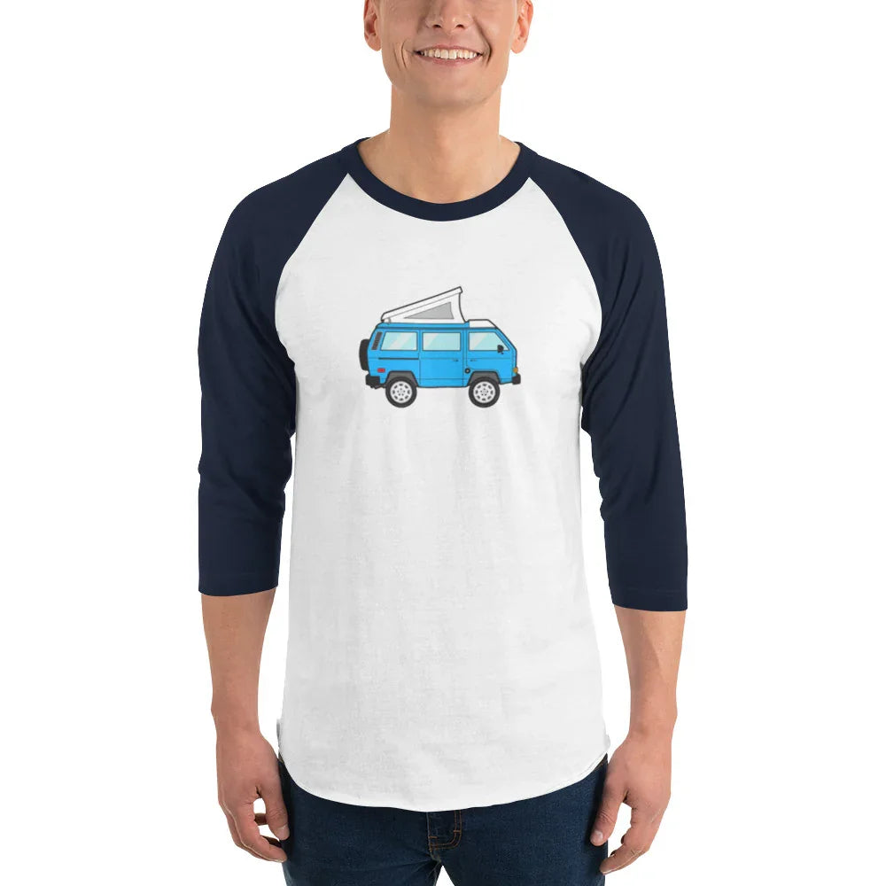 westfalia blue | baseball tee - f u n k + f i n a