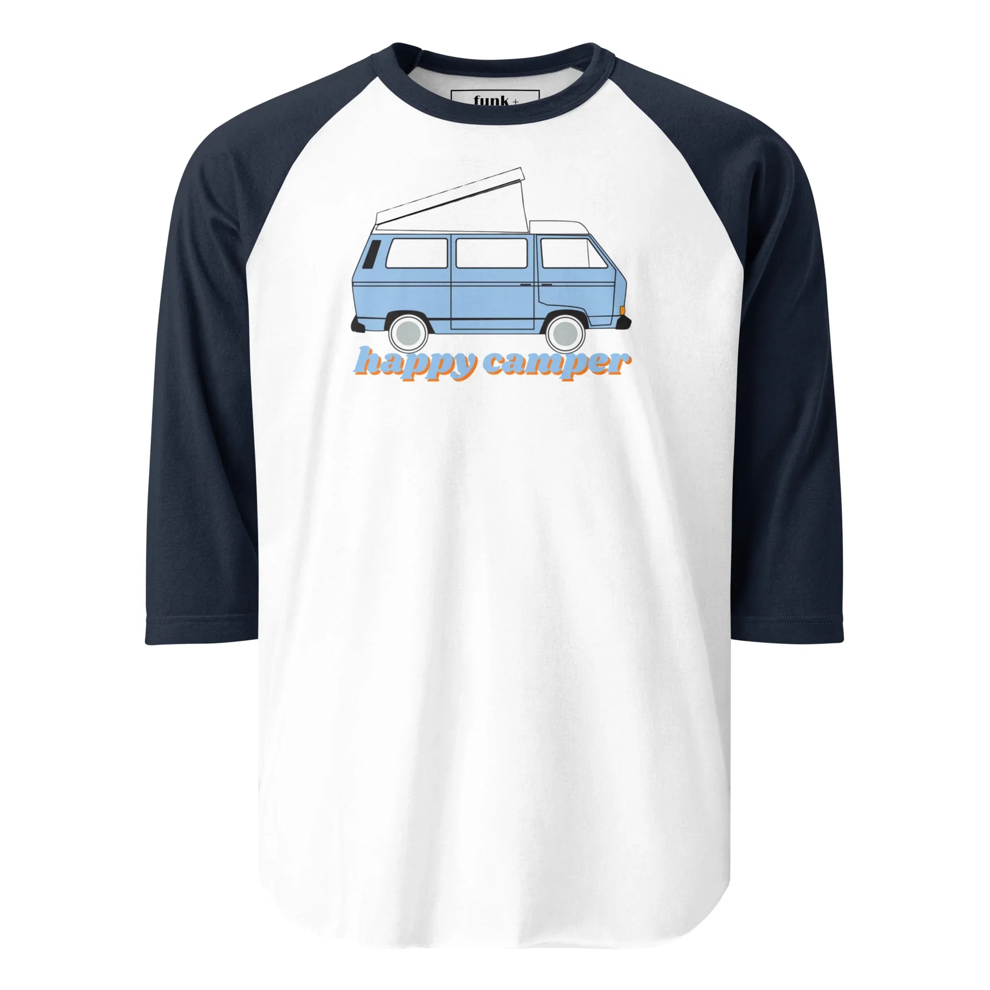 happy blue westfalia | baseball tee - f u n k + f i n a