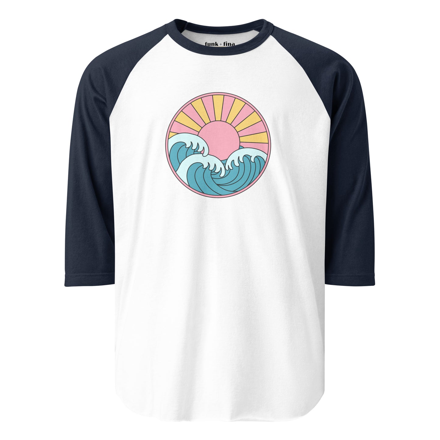 soft waves | baseball tee
