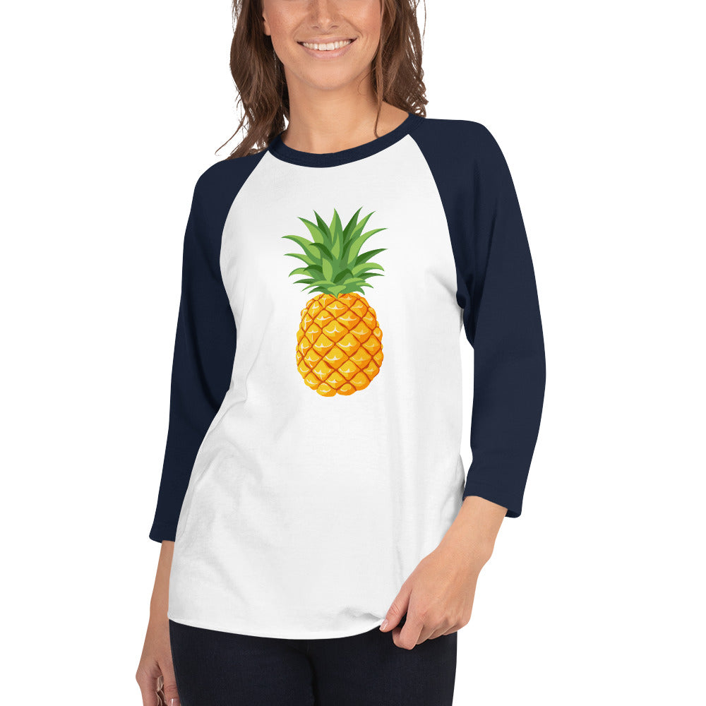 pineapple | baseball tee