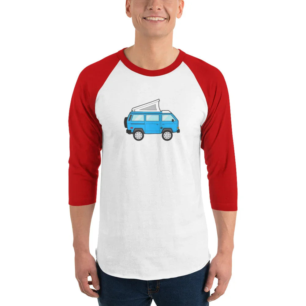 westfalia blue | baseball tee - f u n k + f i n a