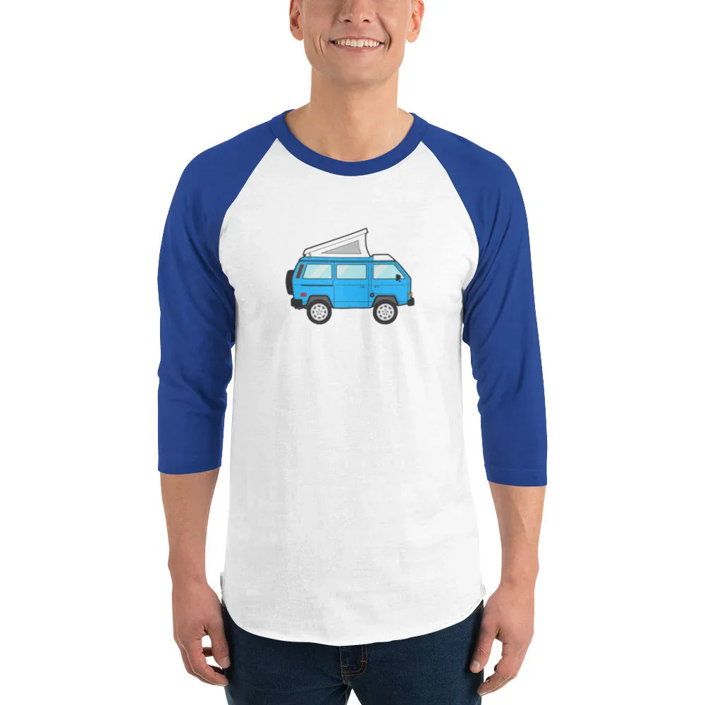 westfalia blue | baseball tee - f u n k + f i n a