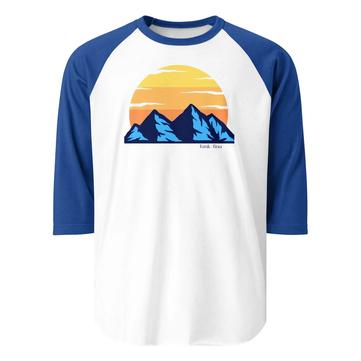 blu mountains | baseball tee - f u n k + f i n a