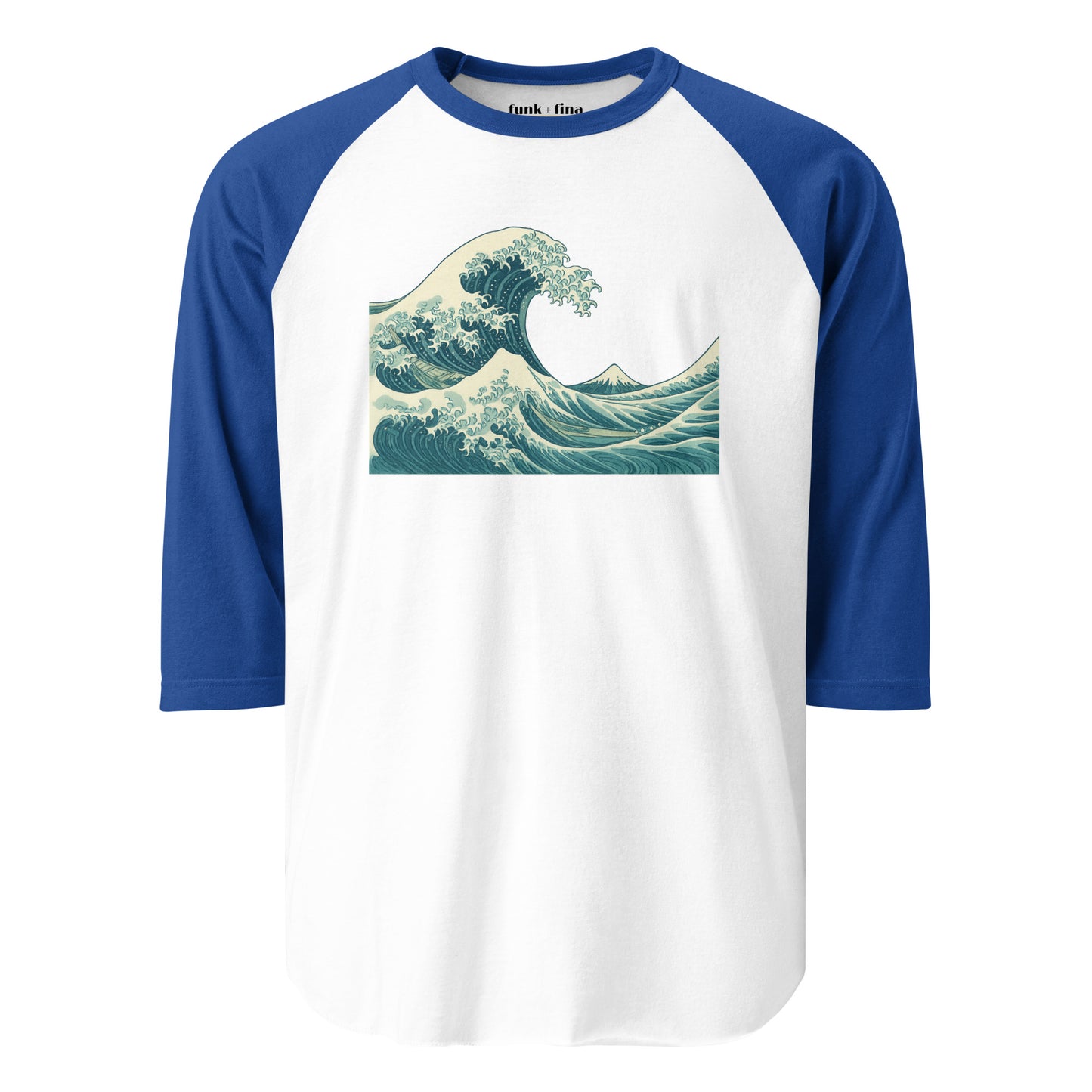 katsushika wave | baseball tee