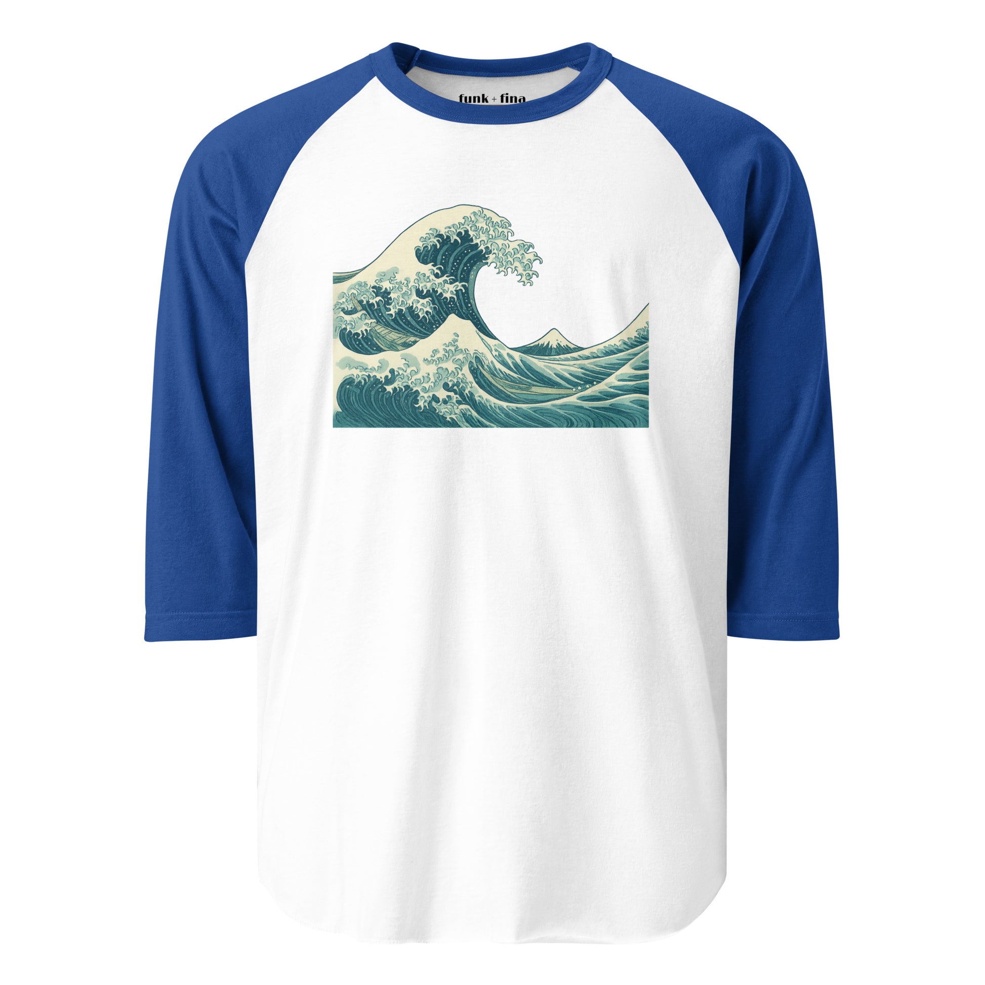 katsushika wave | baseball tee
