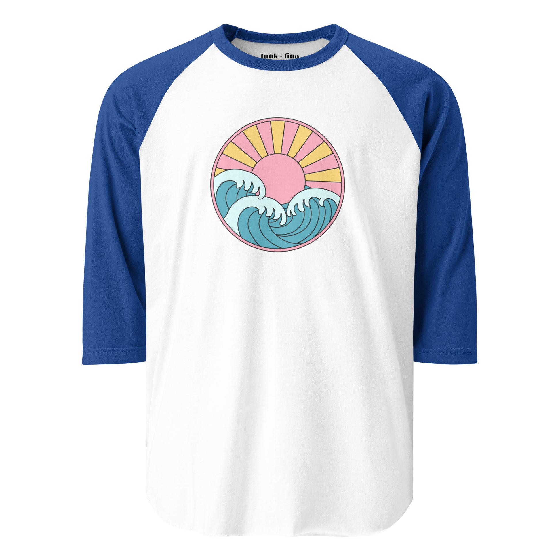 soft waves | baseball tee