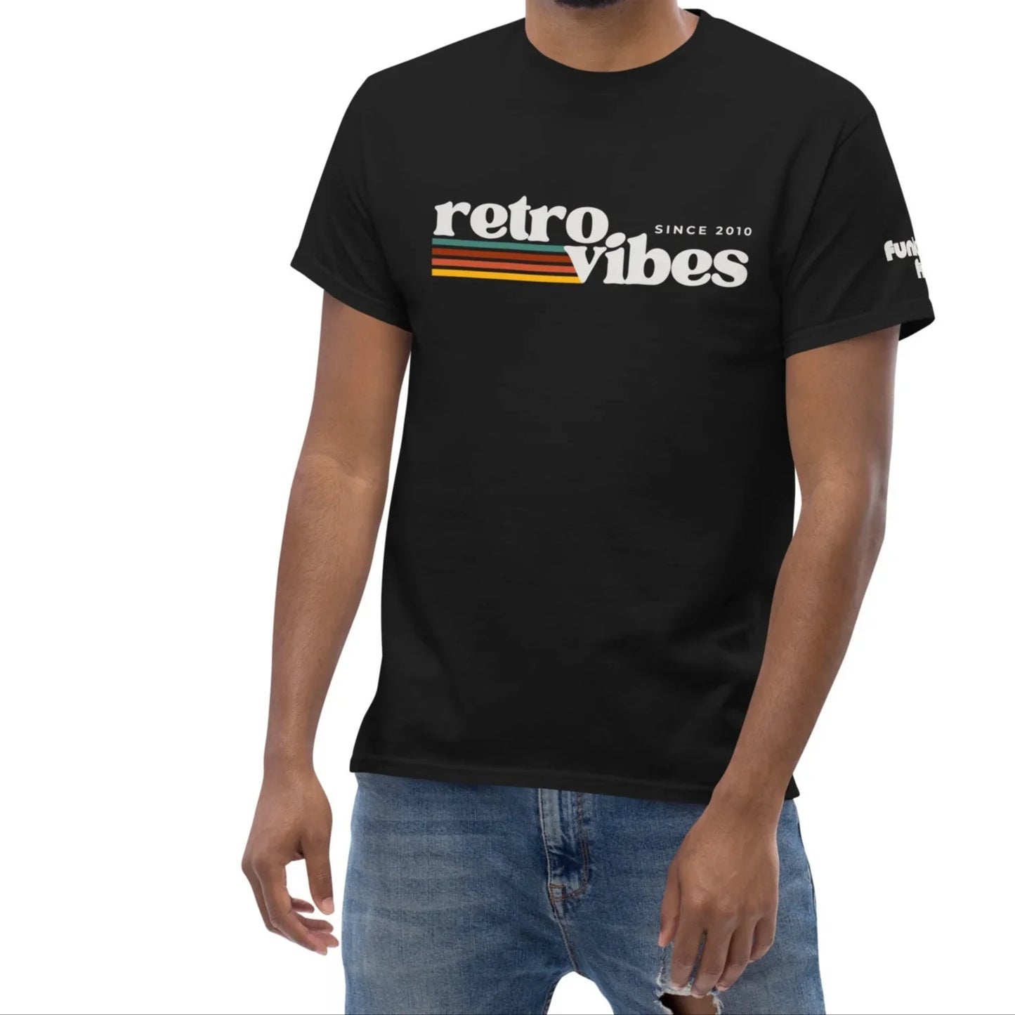retro vibes | classic tee - f u n k + f i n a