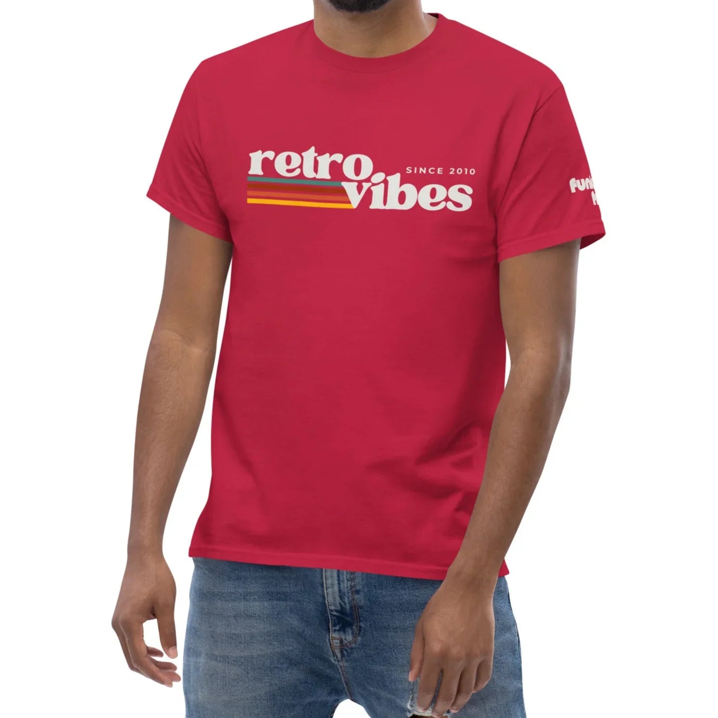 retro vibes | classic tee - f u n k + f i n a