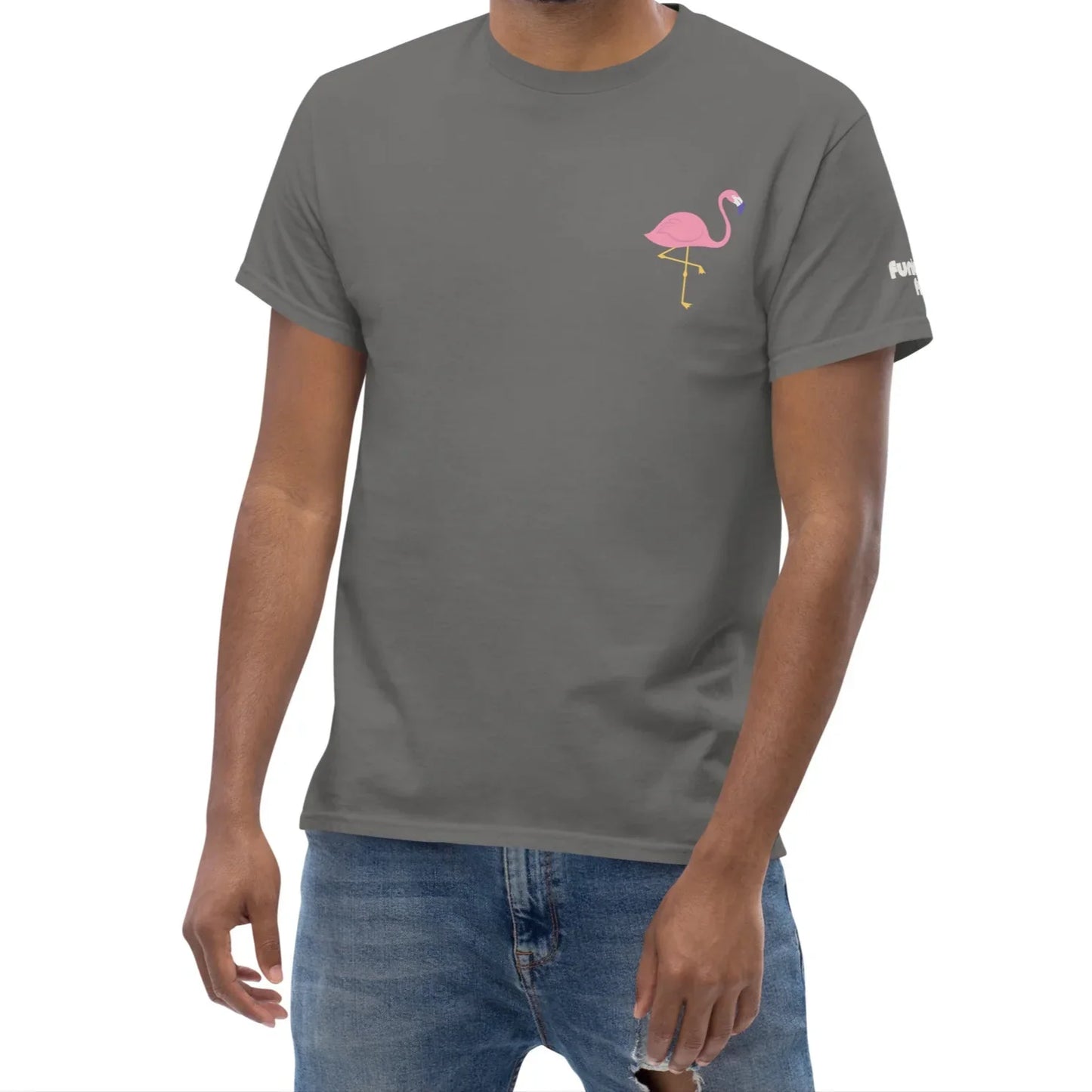 pink flamingo | classic tee - f u n k + f i n a