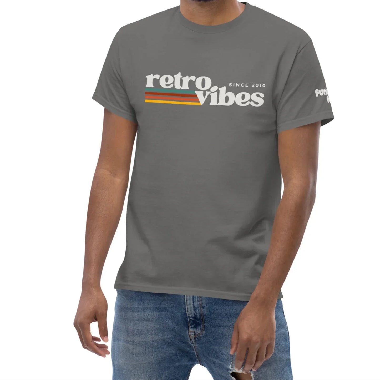 retro vibes | classic tee - f u n k + f i n a
