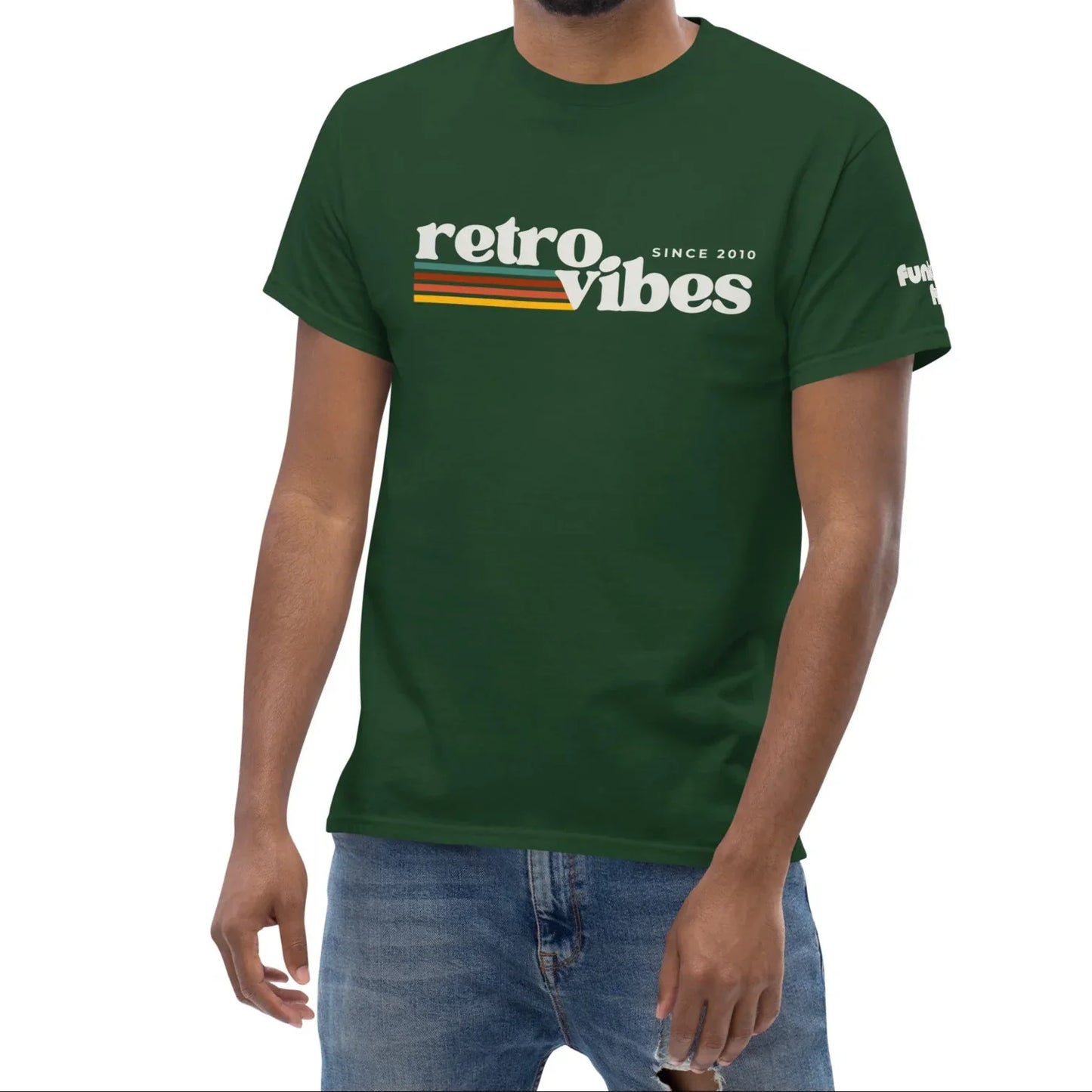 retro vibes | classic tee - f u n k + f i n a