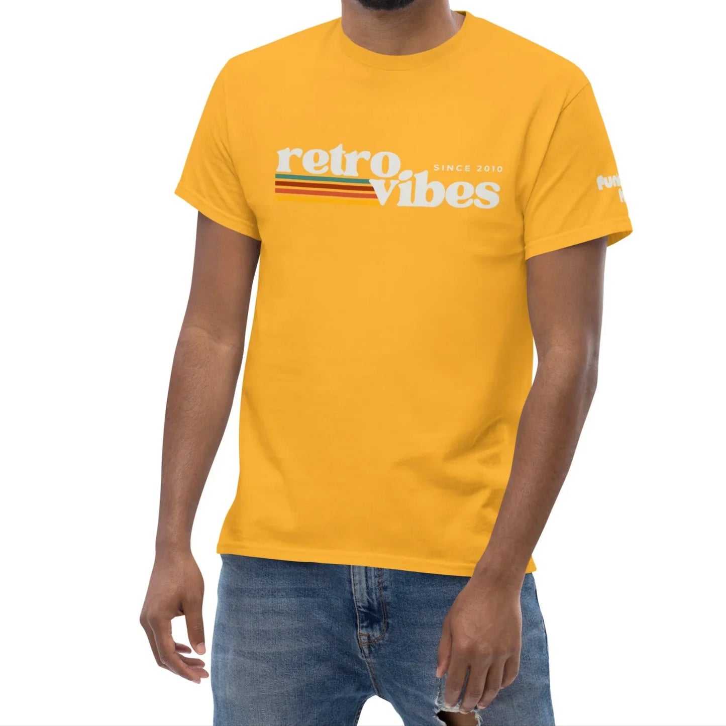 retro vibes | classic tee - f u n k + f i n a
