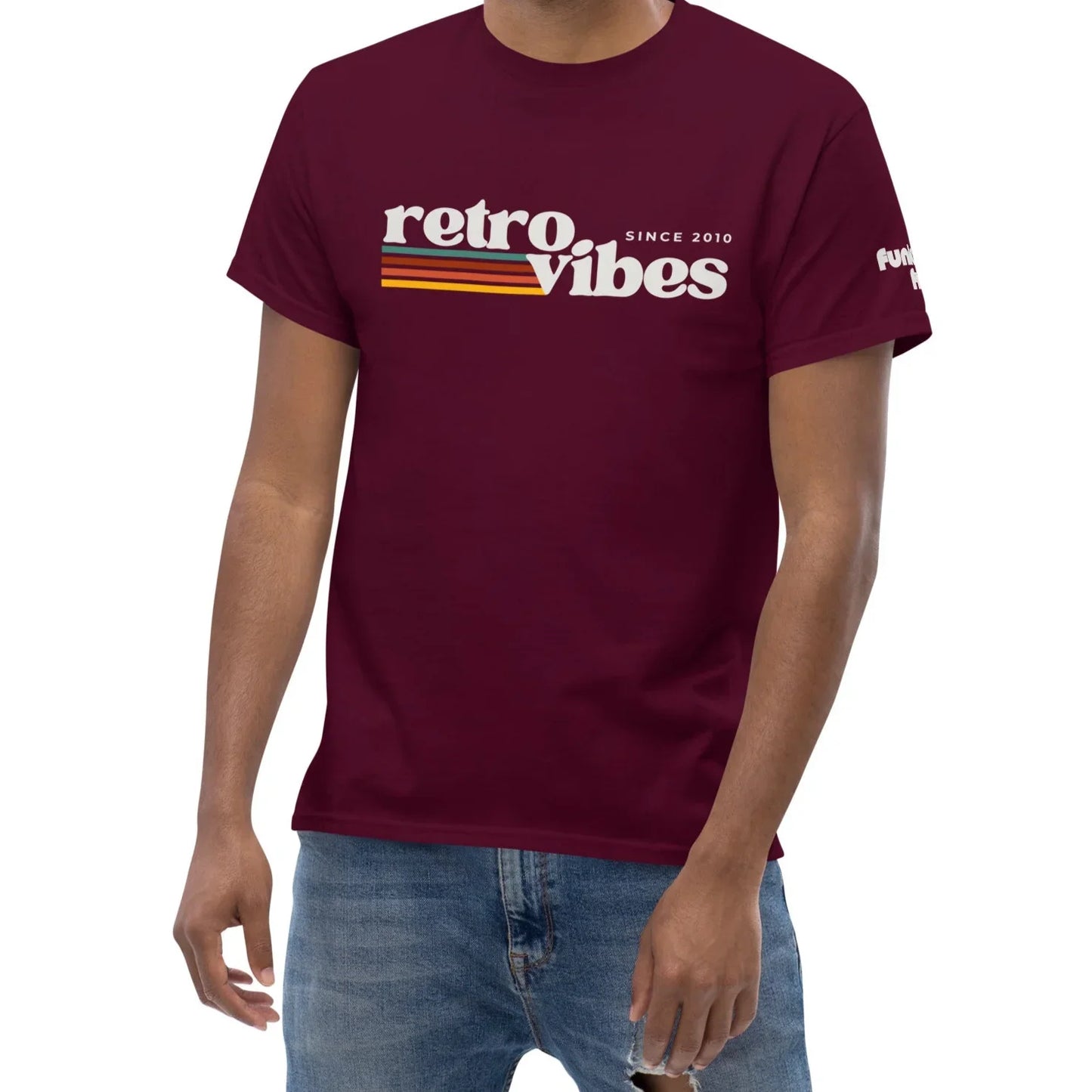 retro vibes | classic tee - f u n k + f i n a
