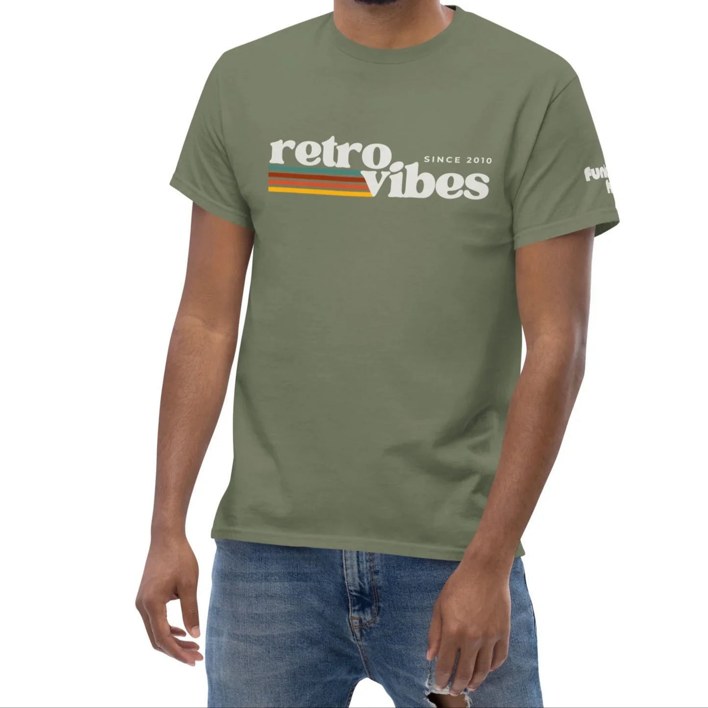 retro vibes | classic tee - f u n k + f i n a