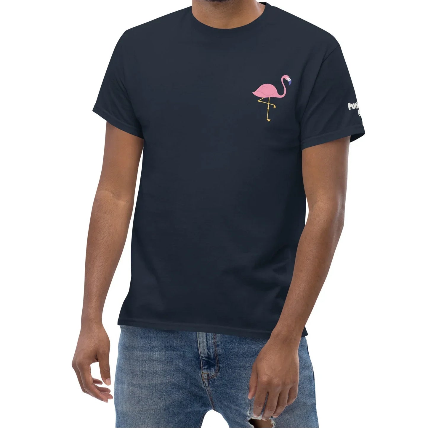 pink flamingo | classic tee - f u n k + f i n a