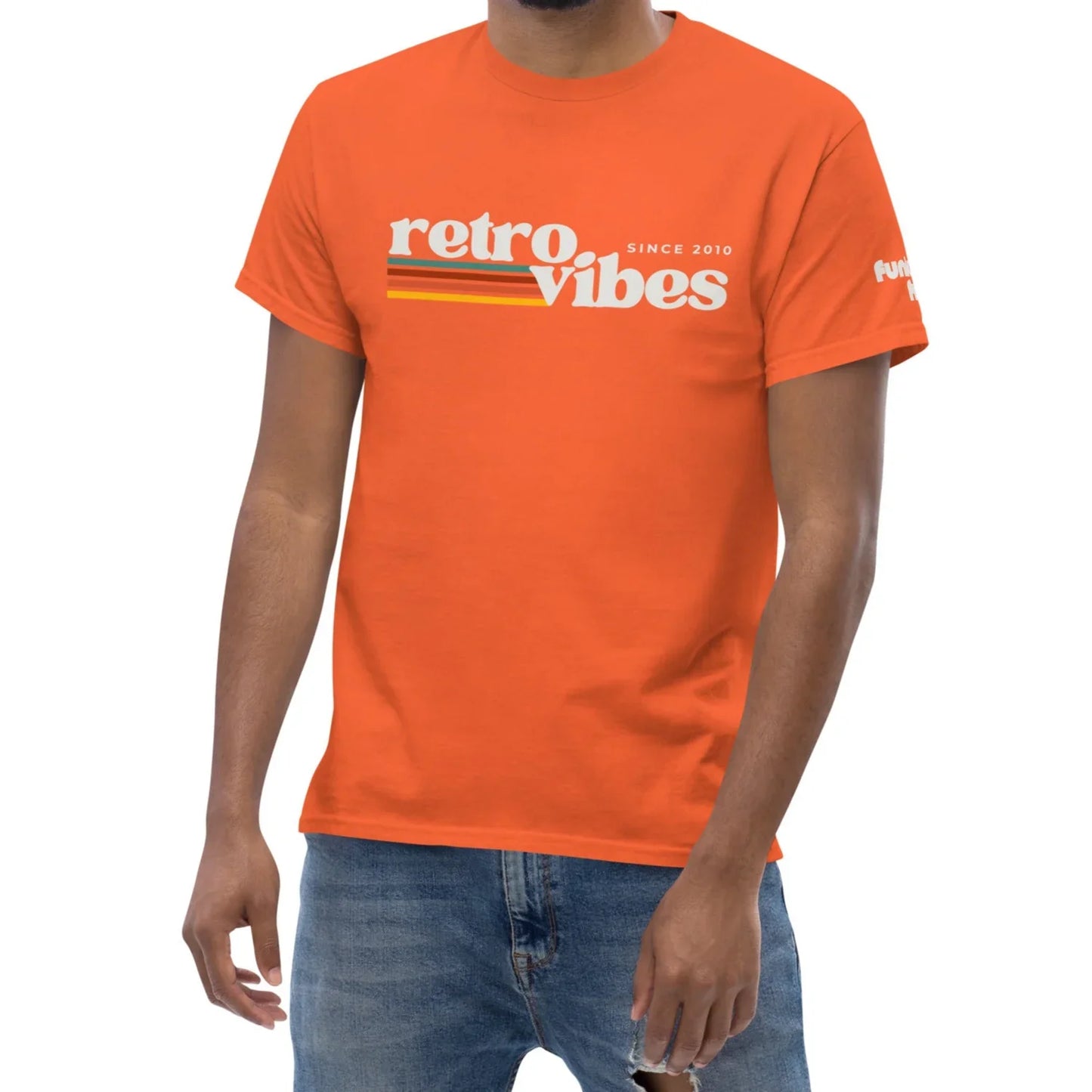 retro vibes | classic tee - f u n k + f i n a