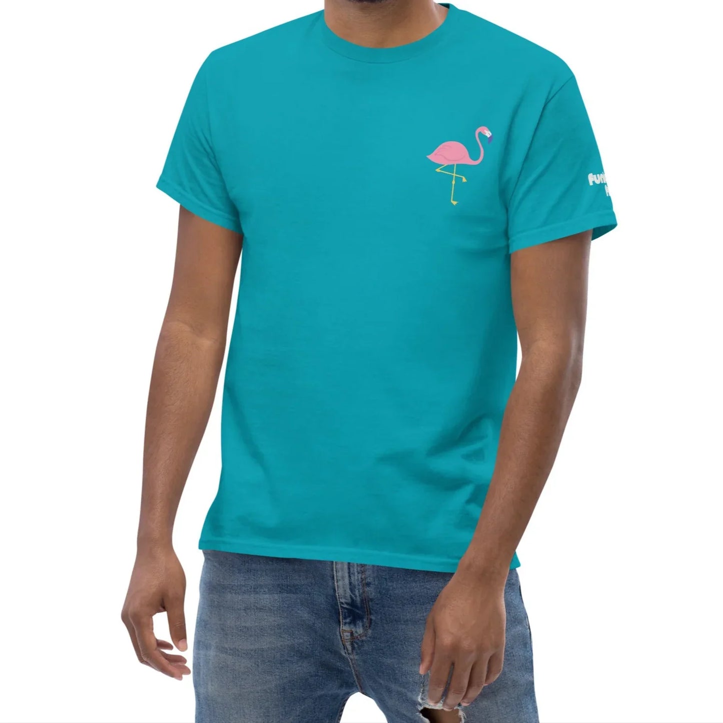 pink flamingo | classic tee - f u n k + f i n a