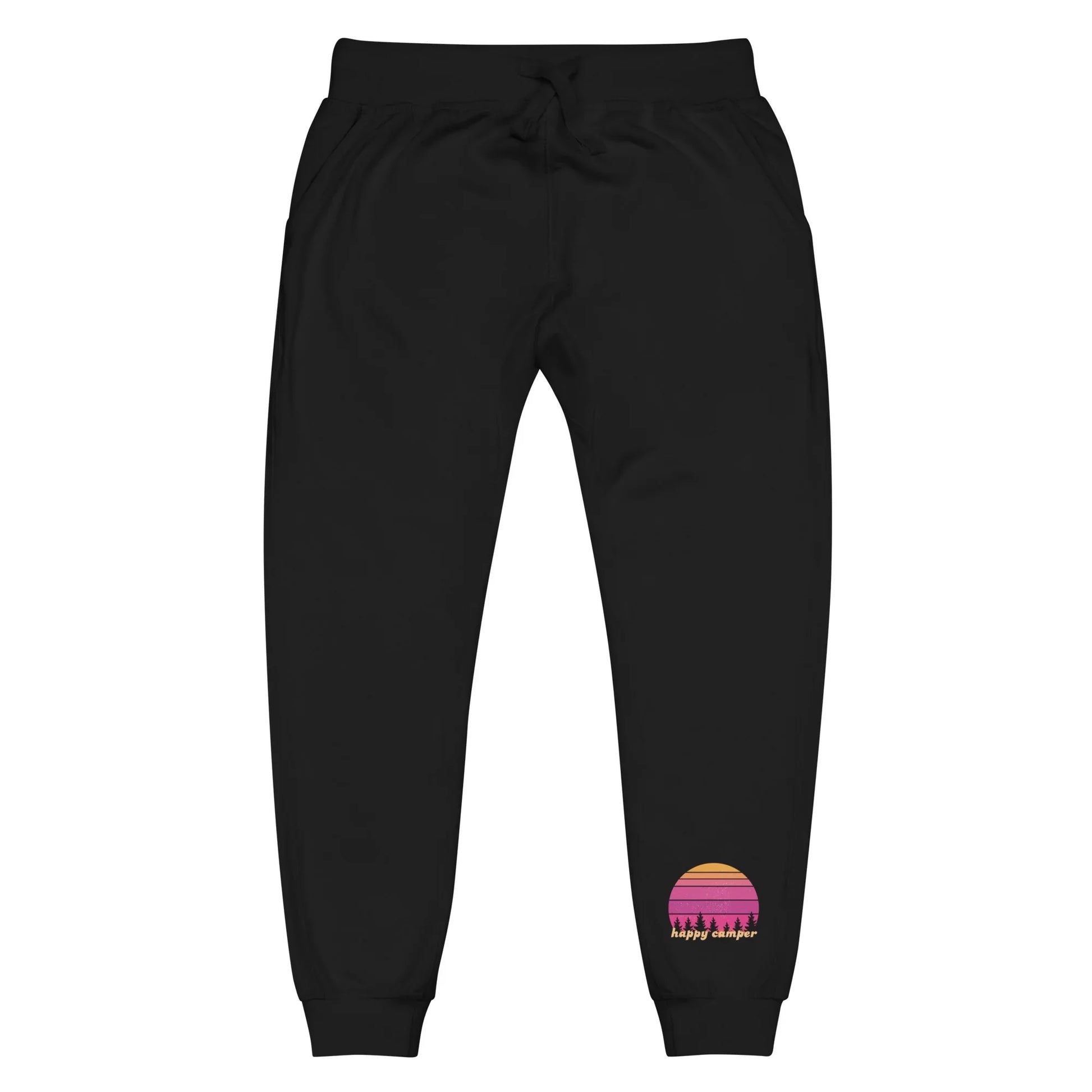 pink sunset | fleece sweatpants - f u n k + f i n a