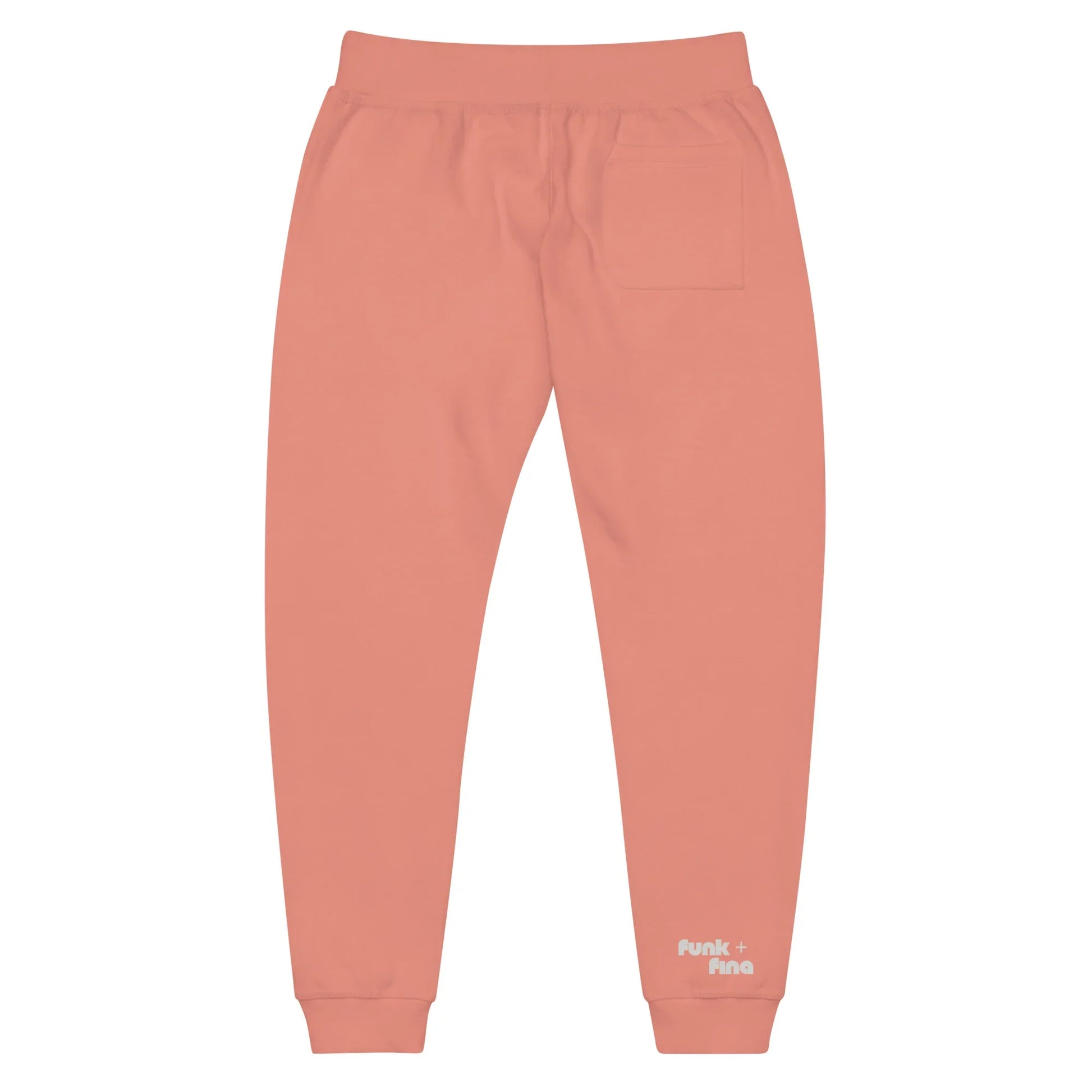 pink sunset | fleece sweatpants - f u n k + f i n a