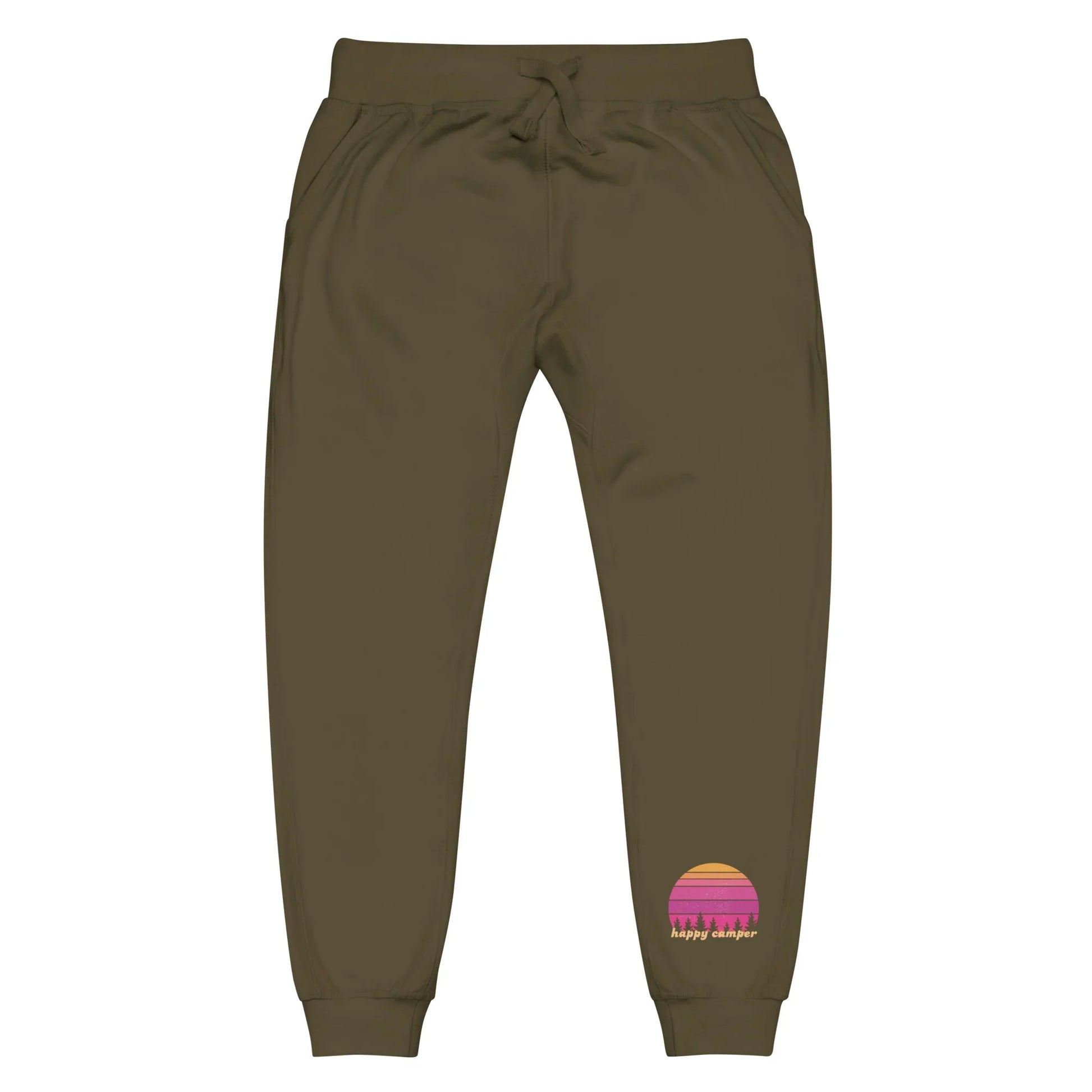 pink sunset | fleece sweatpants - f u n k + f i n a