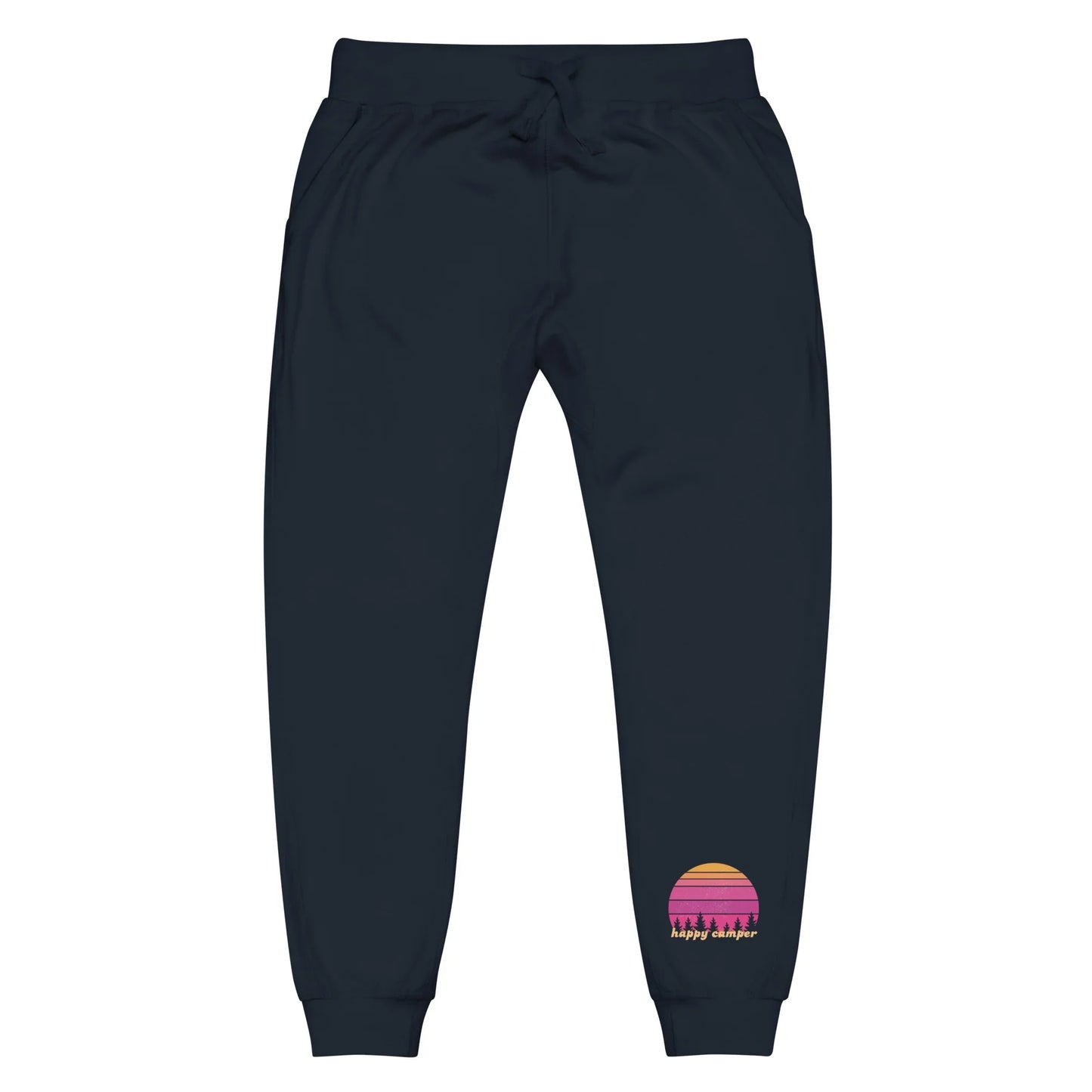 pink sunset | fleece sweatpants - f u n k + f i n a