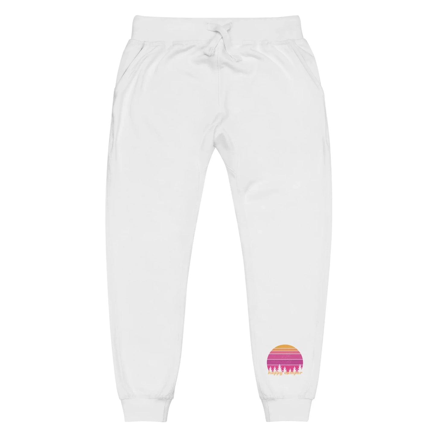 pink sunset | fleece sweatpants - f u n k + f i n a