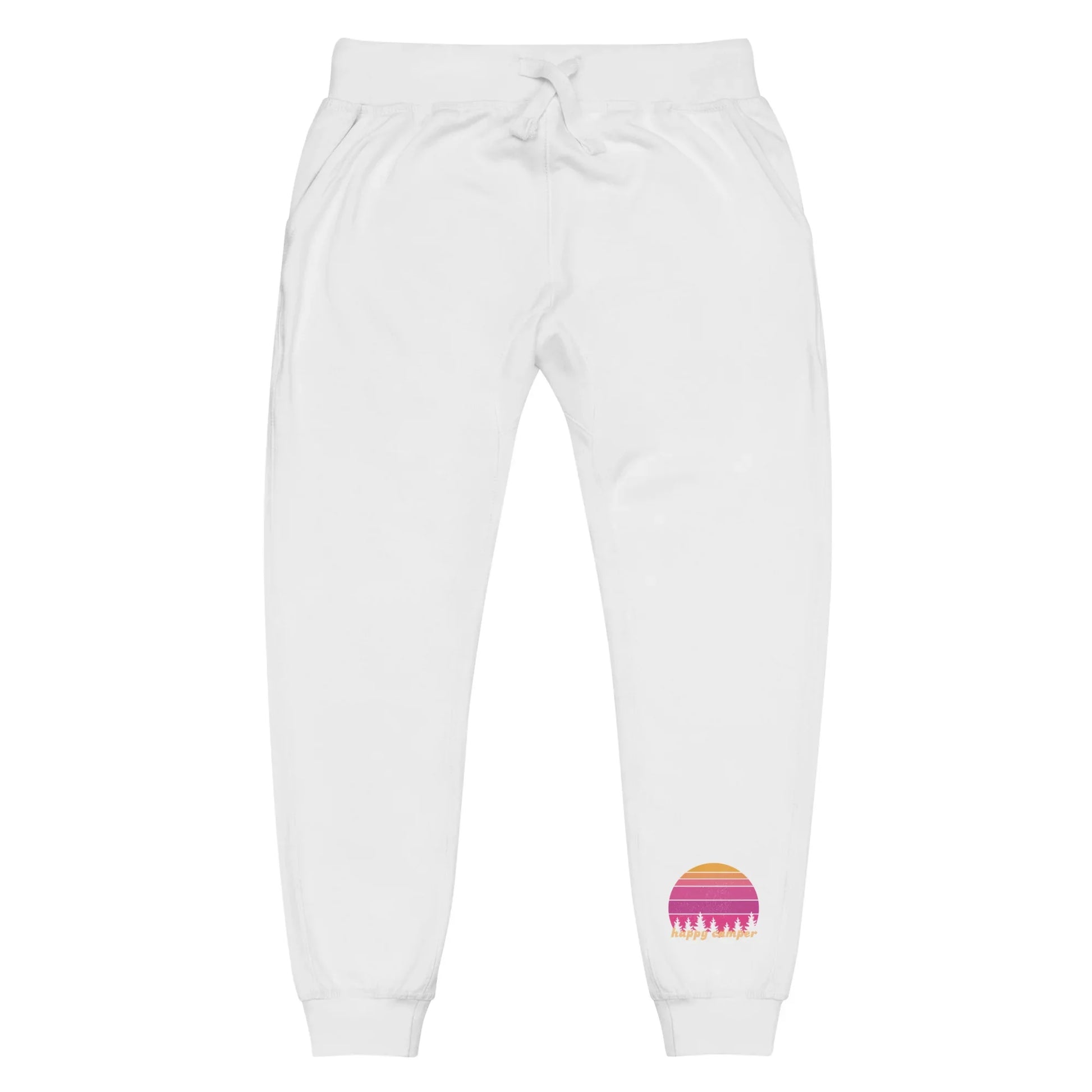 pink sunset | fleece sweatpants - f u n k + f i n a