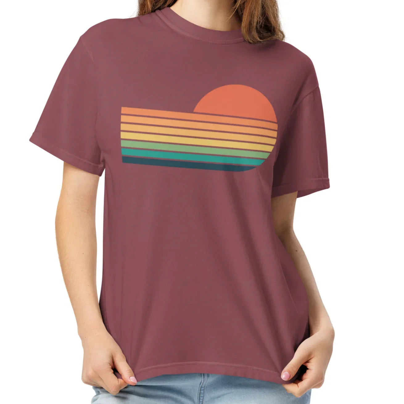 sunset rainbow | tee - f u n k + f i n a