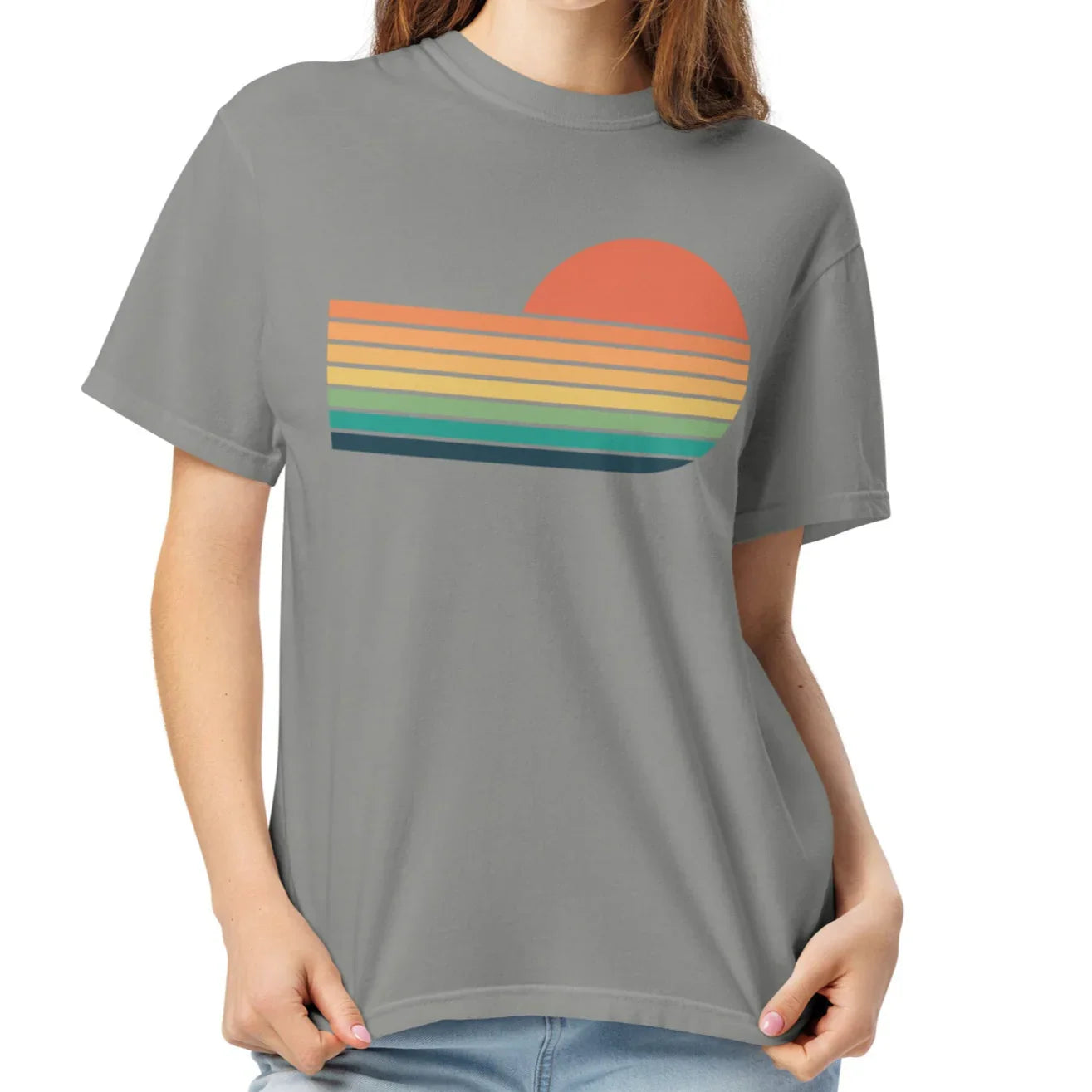 sunset rainbow | tee - f u n k + f i n a