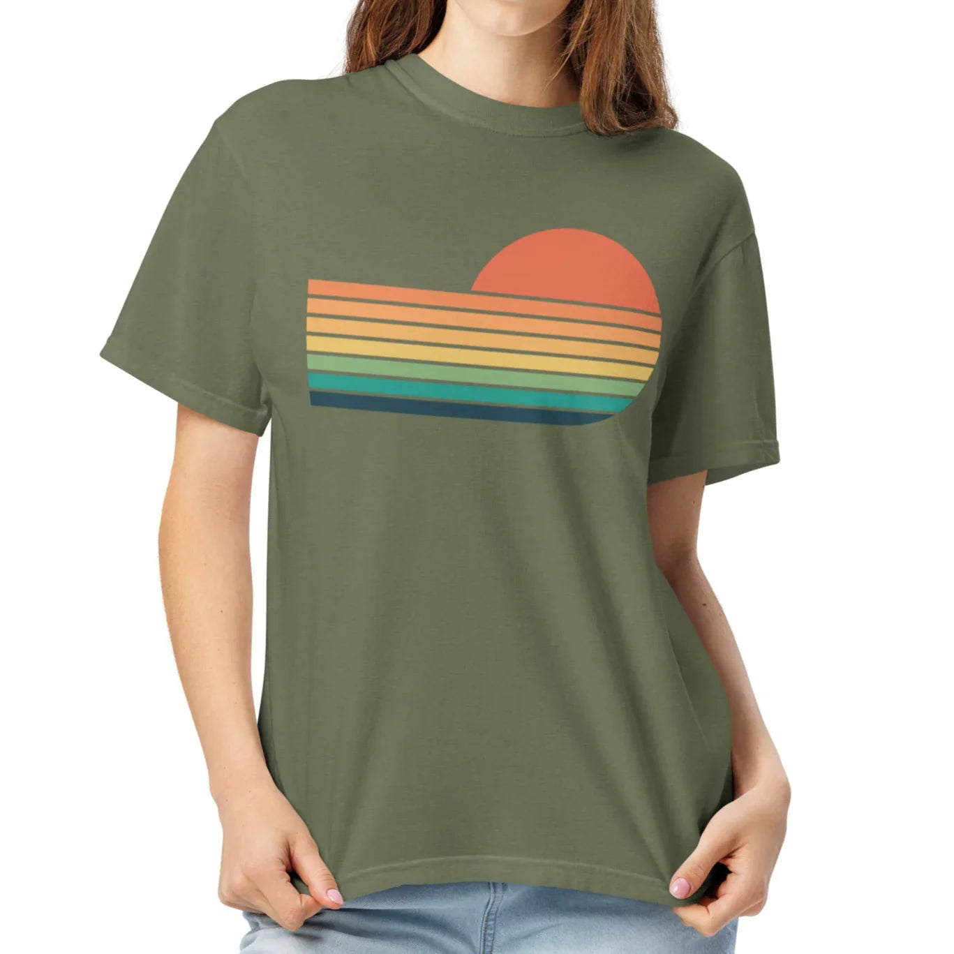 sunset rainbow | tee - f u n k + f i n a