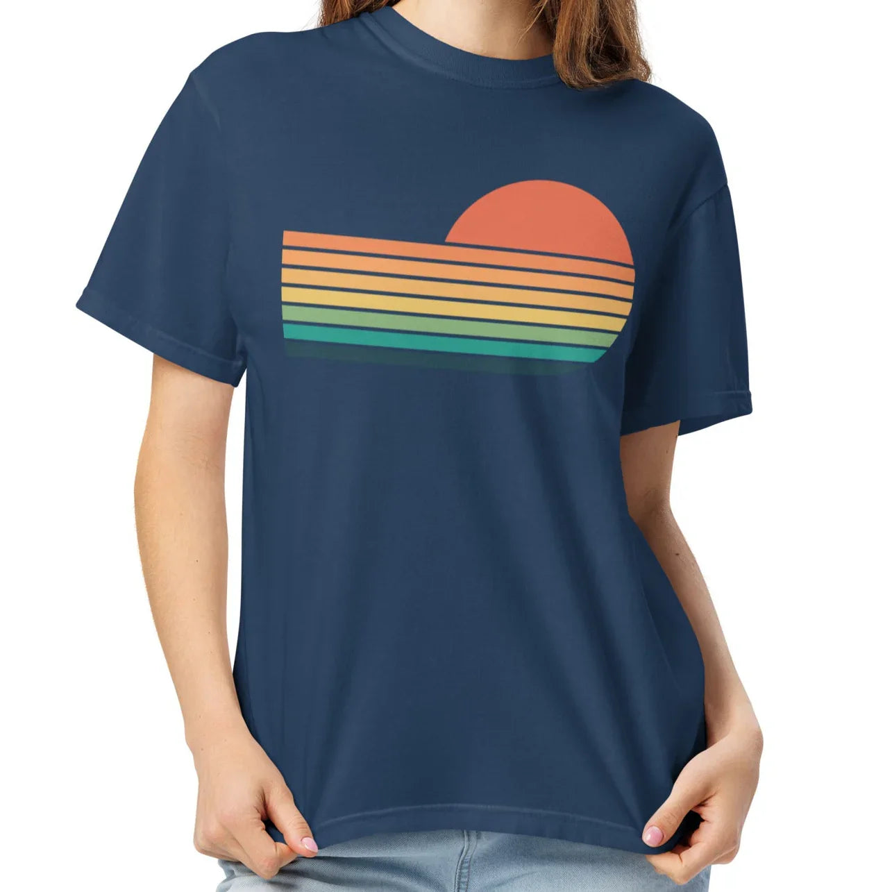 sunset rainbow | tee - f u n k + f i n a