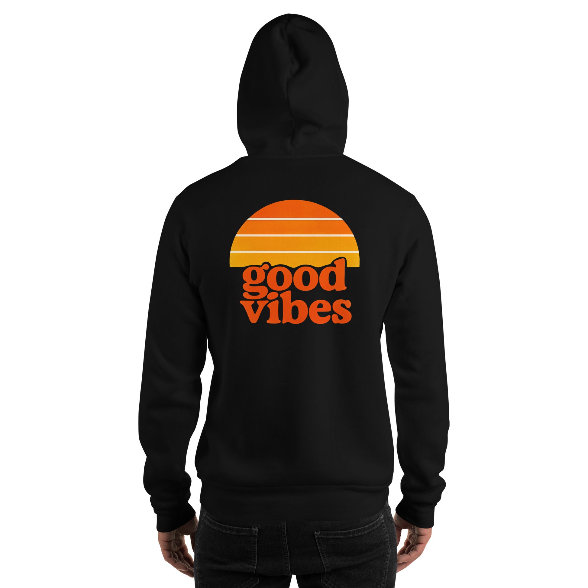 good vibes back | hoodie