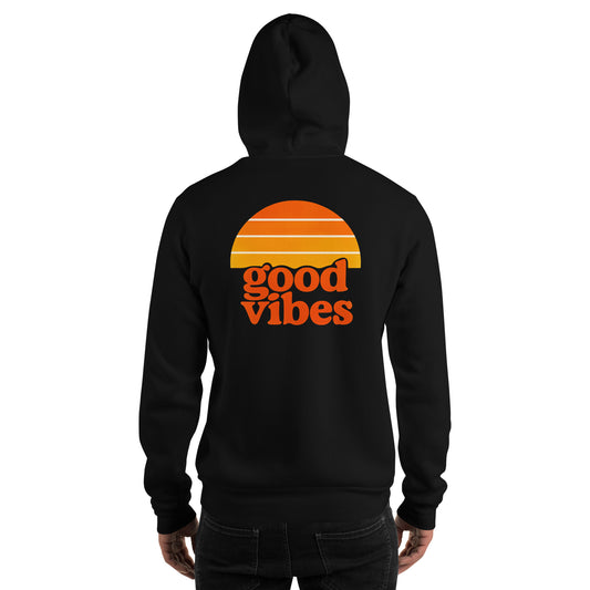 good vibes back | hoodie