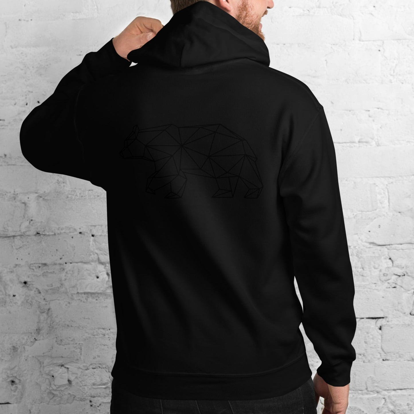 bear star back | hoodie