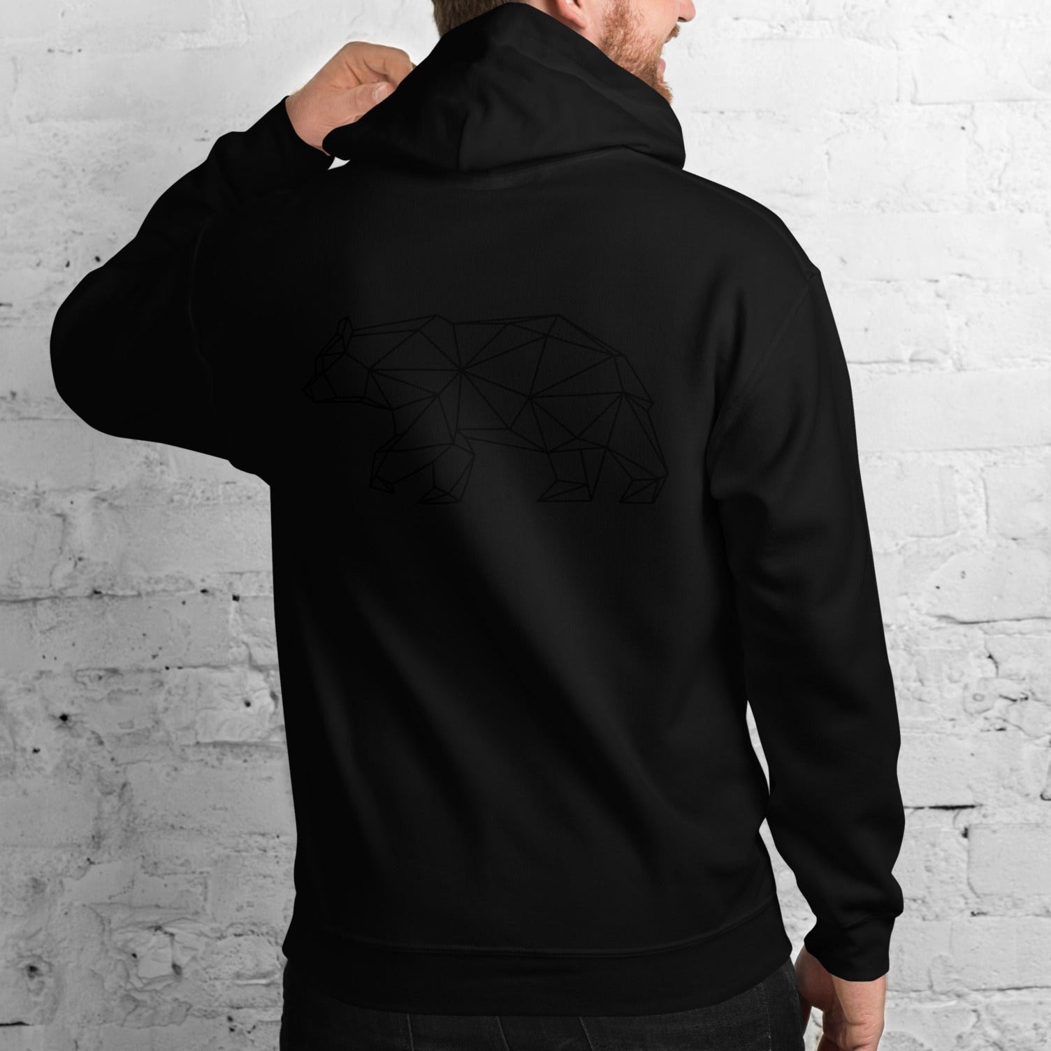 bear star back | hoodie