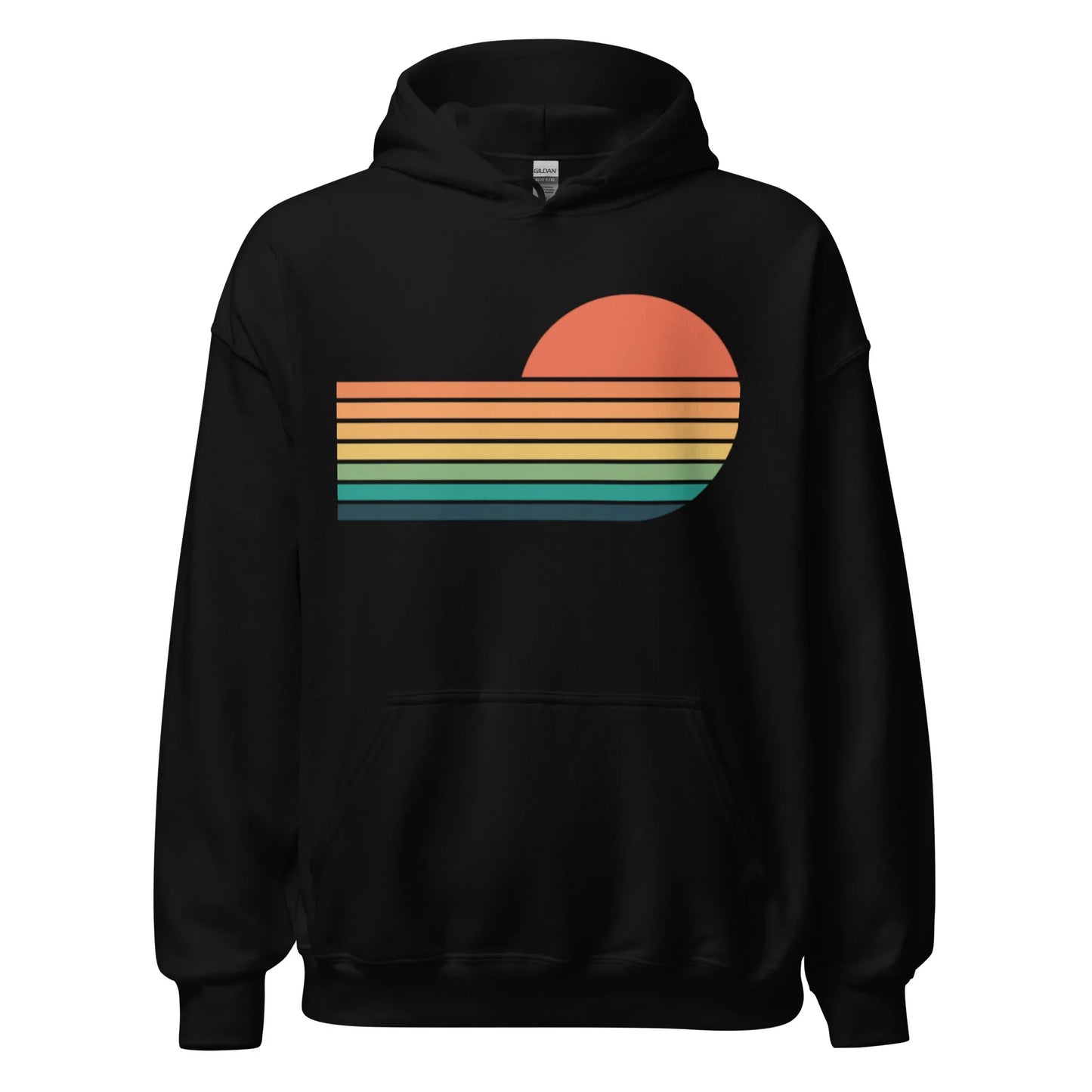 sunset rainbow | hoodie - f u n k + f i n a