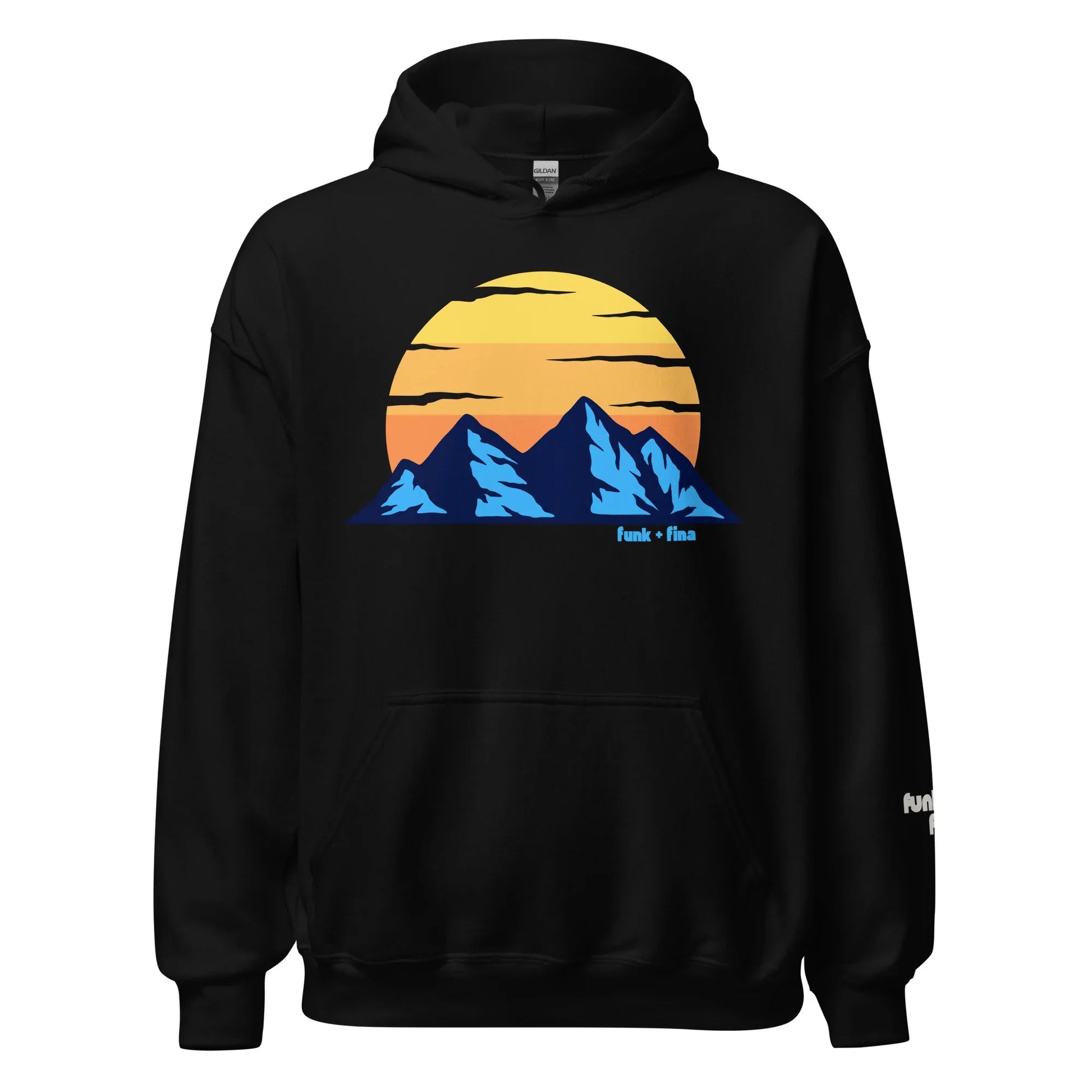 funky mountains | hoodie - f u n k + f i n a