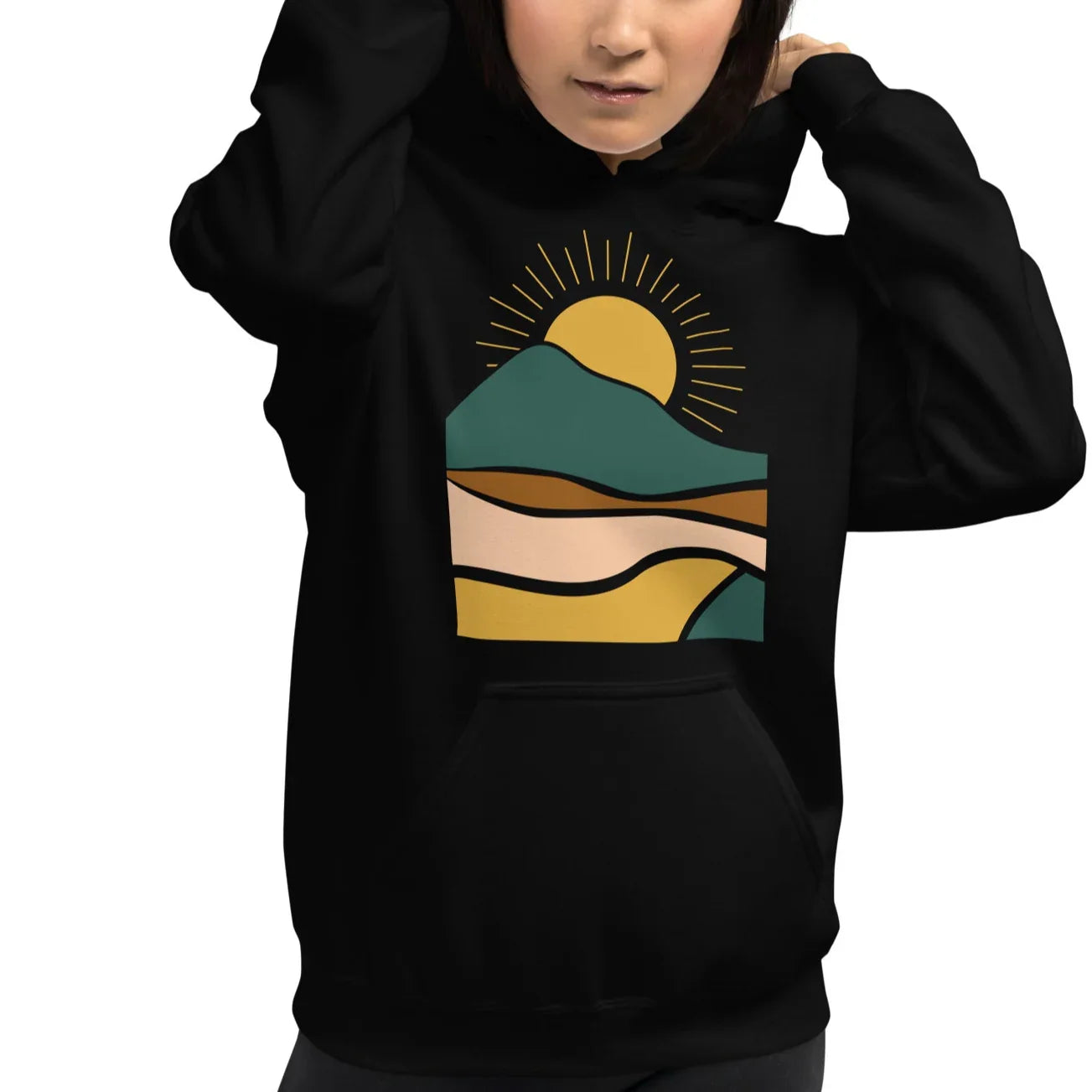 earthy sunrise | hoodie - f u n k + f i n a