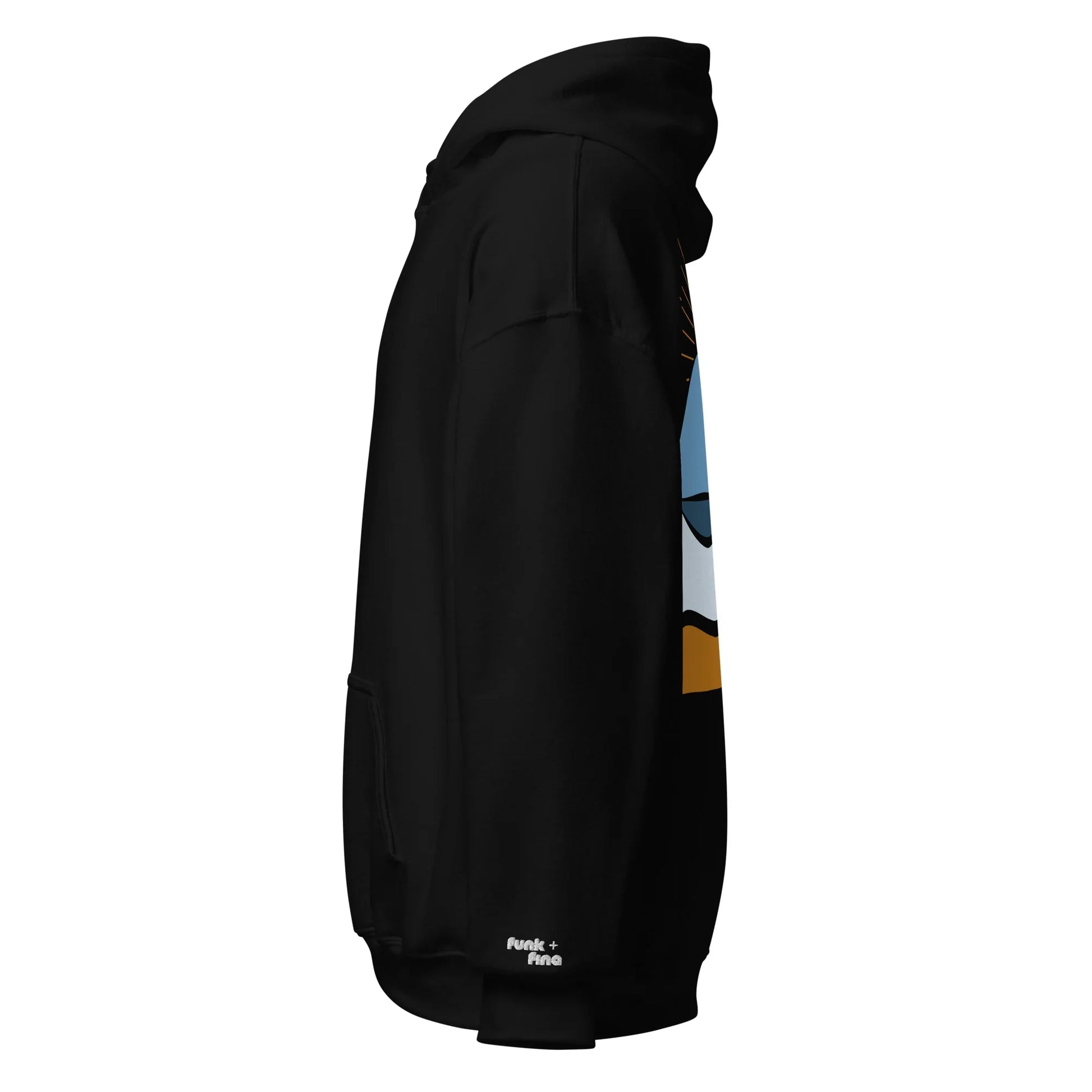 morning sunrise back | hoodie - f u n k + f i n a