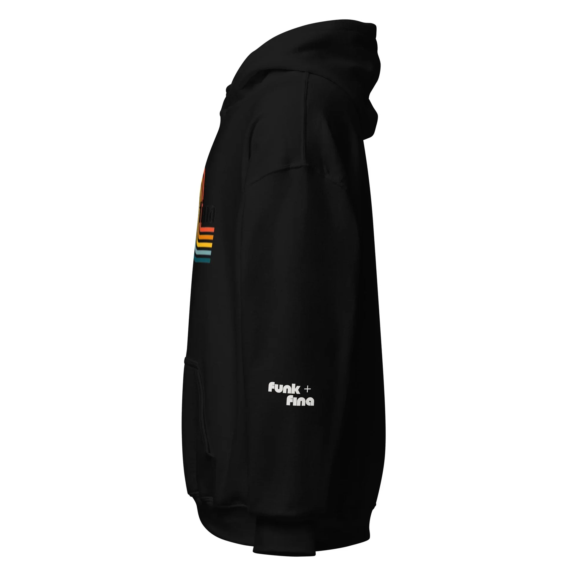 curvy rainbow | hoodie - f u n k + f i n a