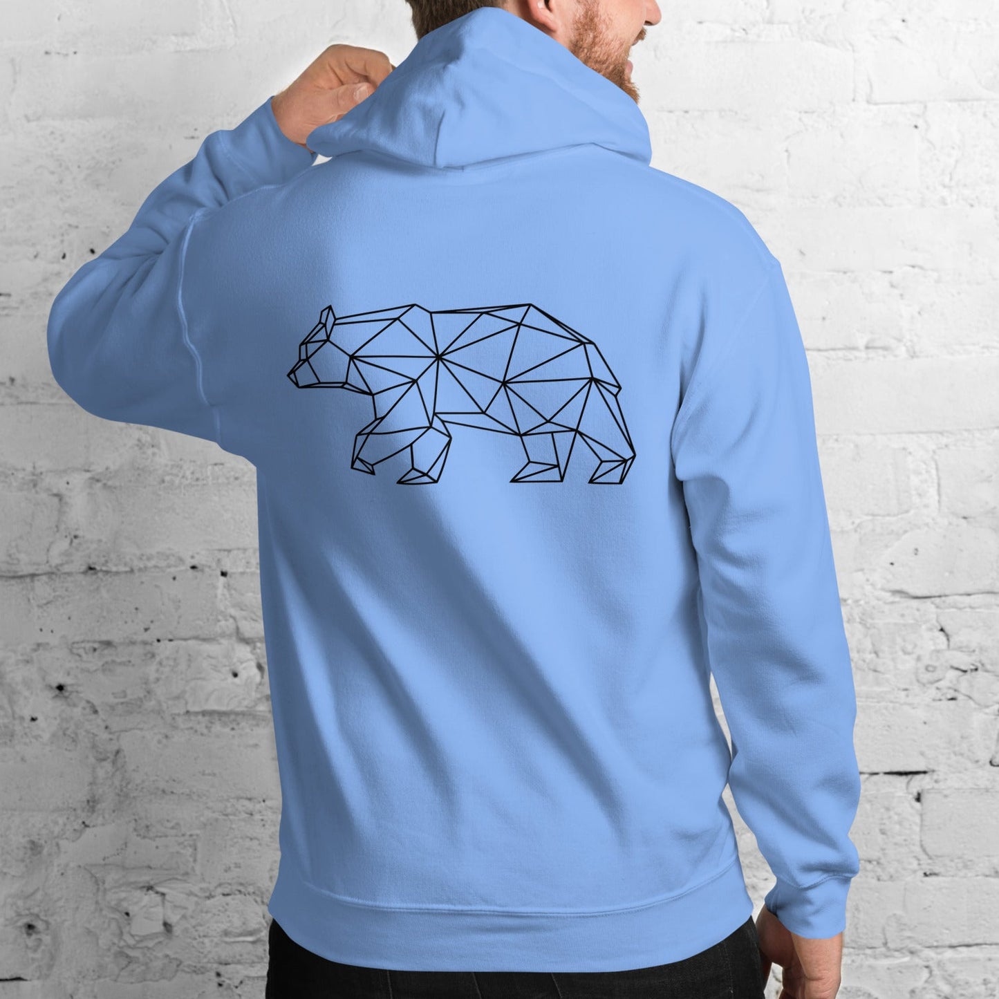 bear star back | hoodie