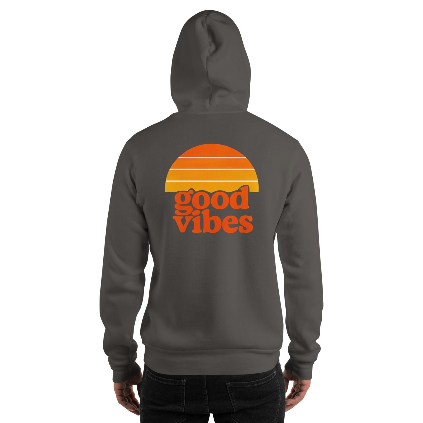 good vibes back | hoodie
