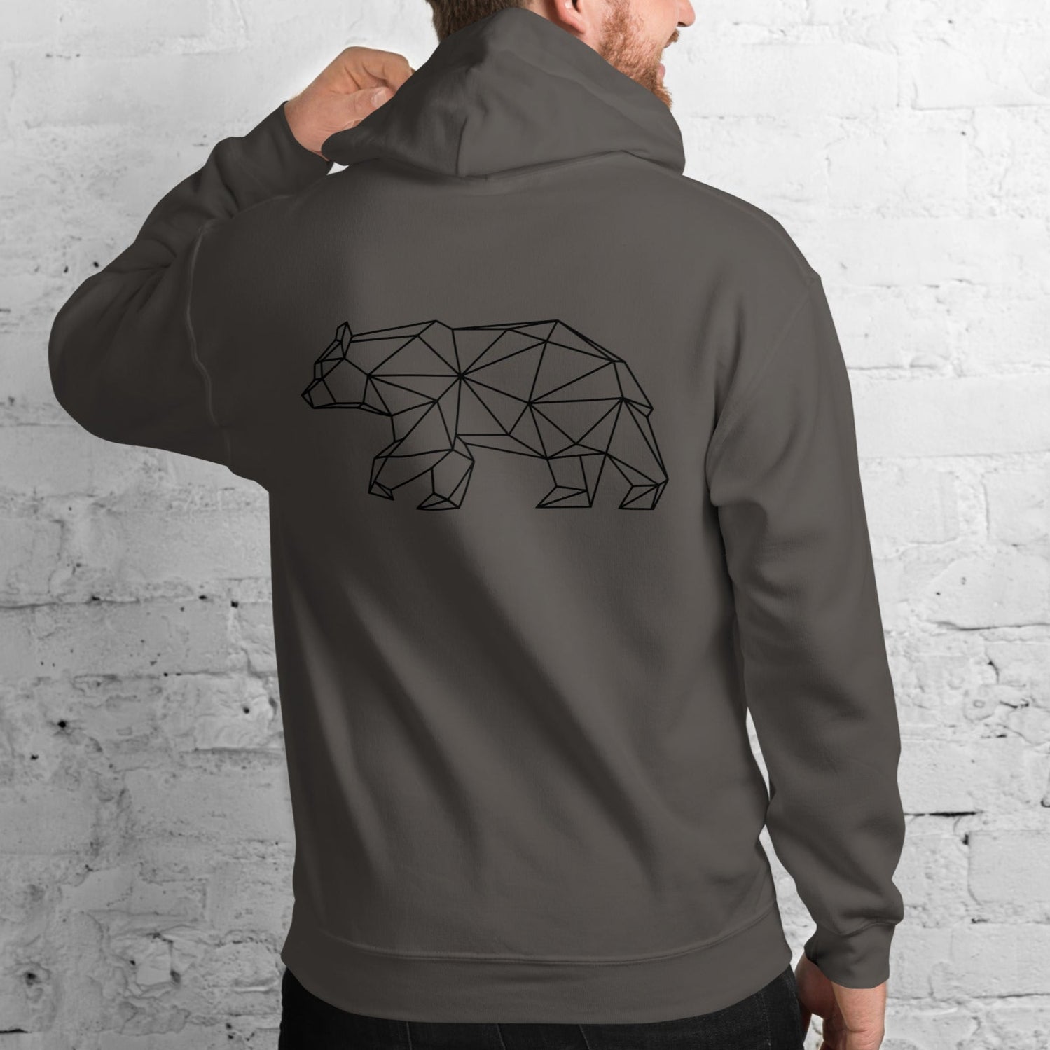bear star back | hoodie