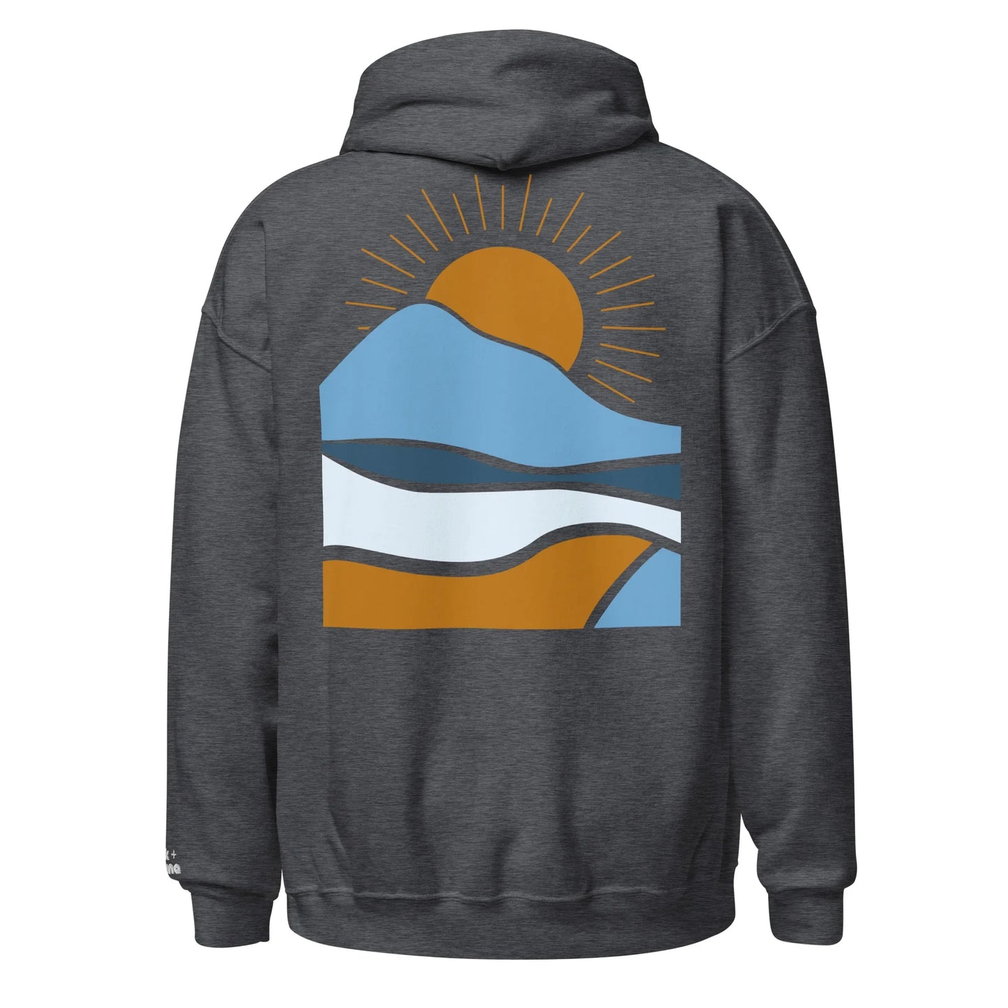 morning sunrise back | hoodie - f u n k + f i n a