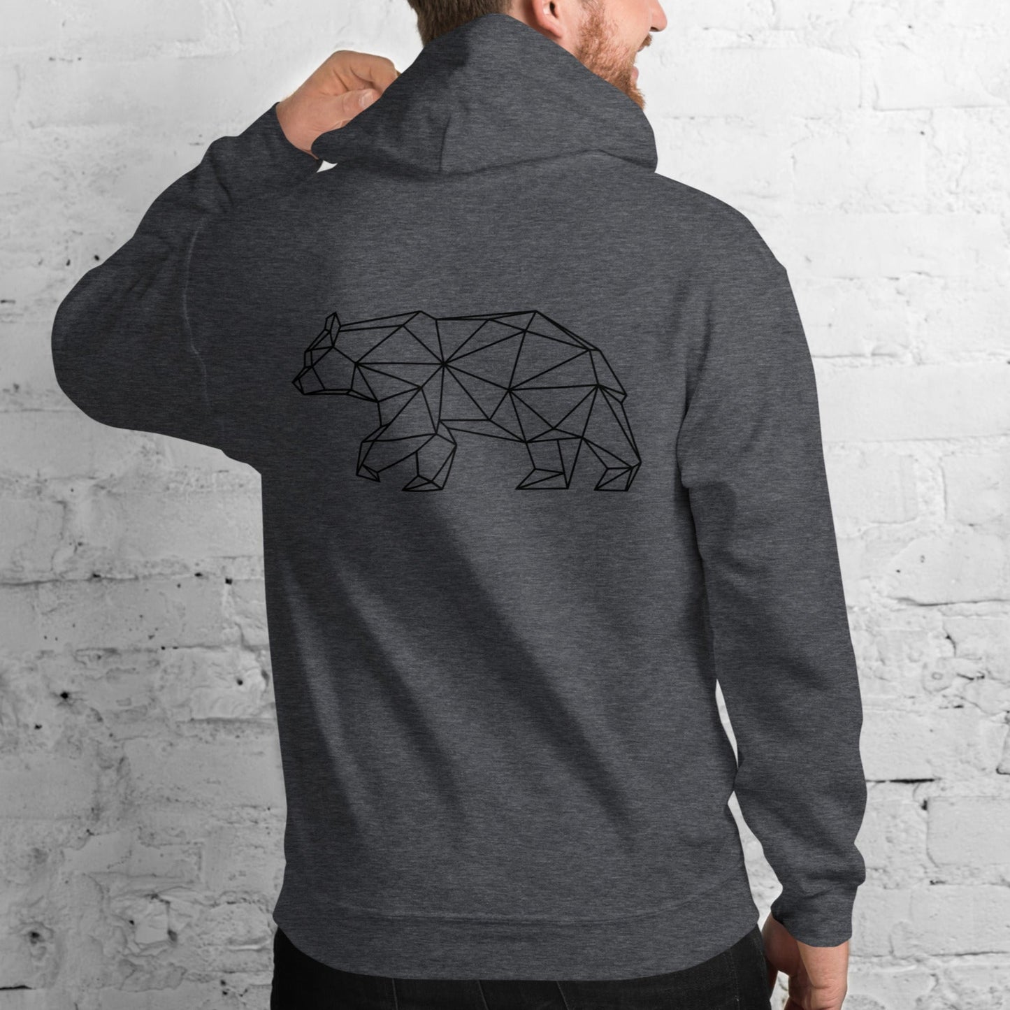 bear star back | hoodie