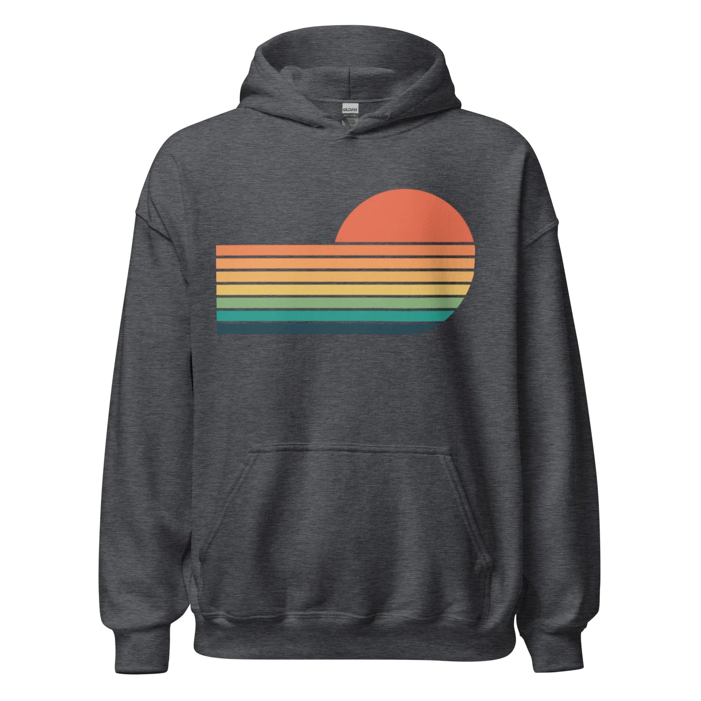 sunset rainbow | hoodie - f u n k + f i n a