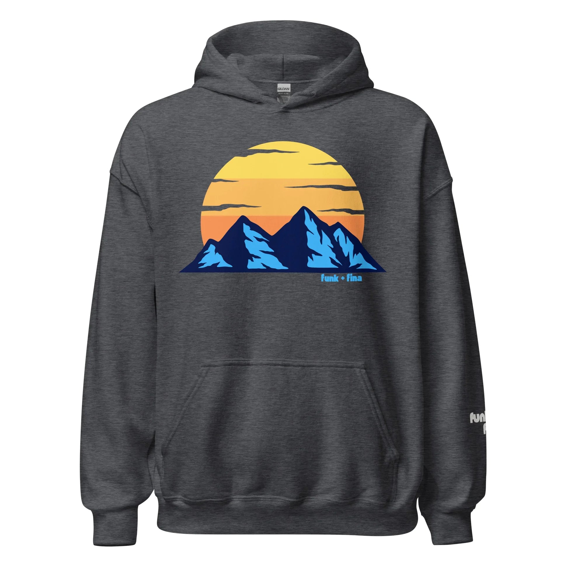 funky mountains | hoodie - f u n k + f i n a